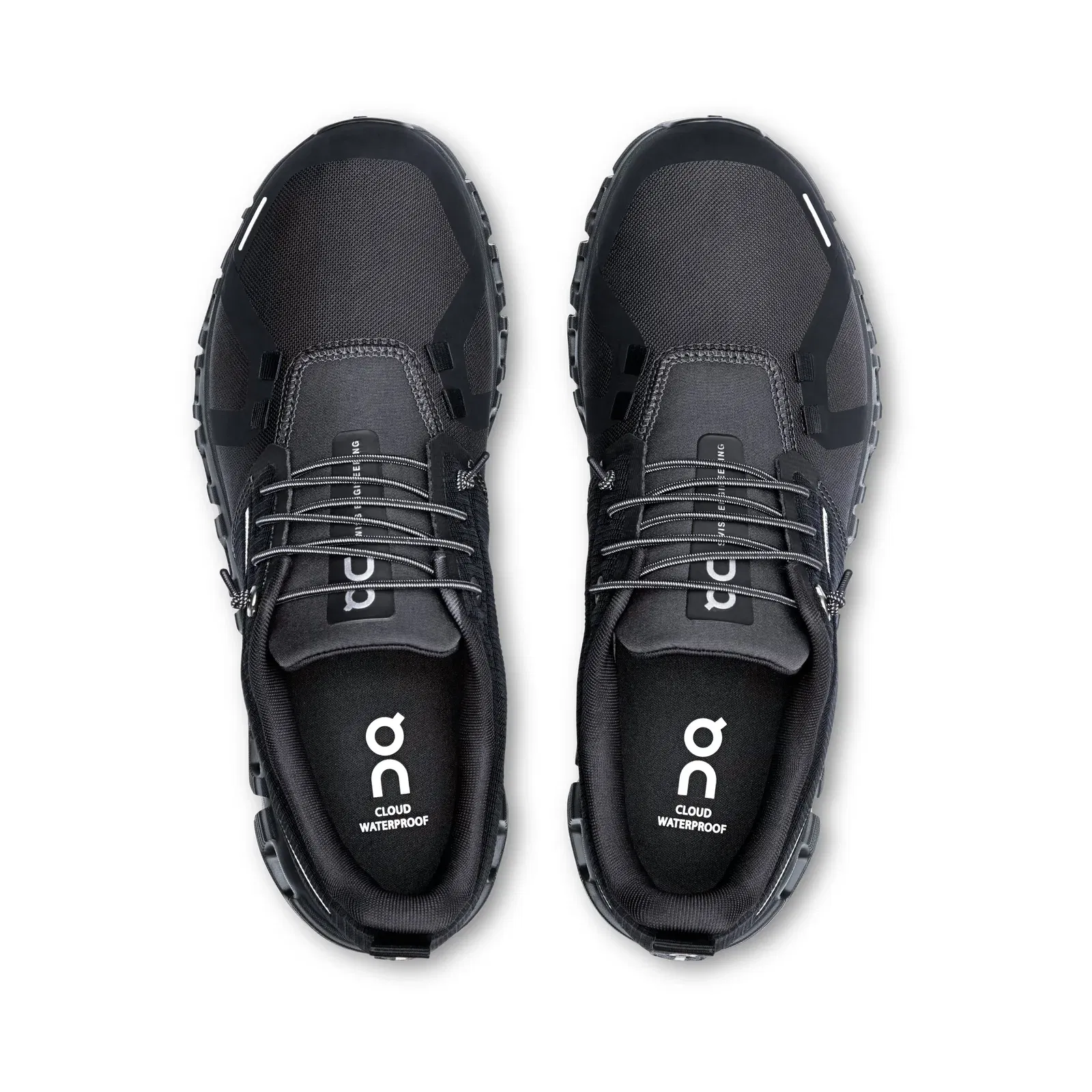 On Running Cloud 6 Waterproof All Black