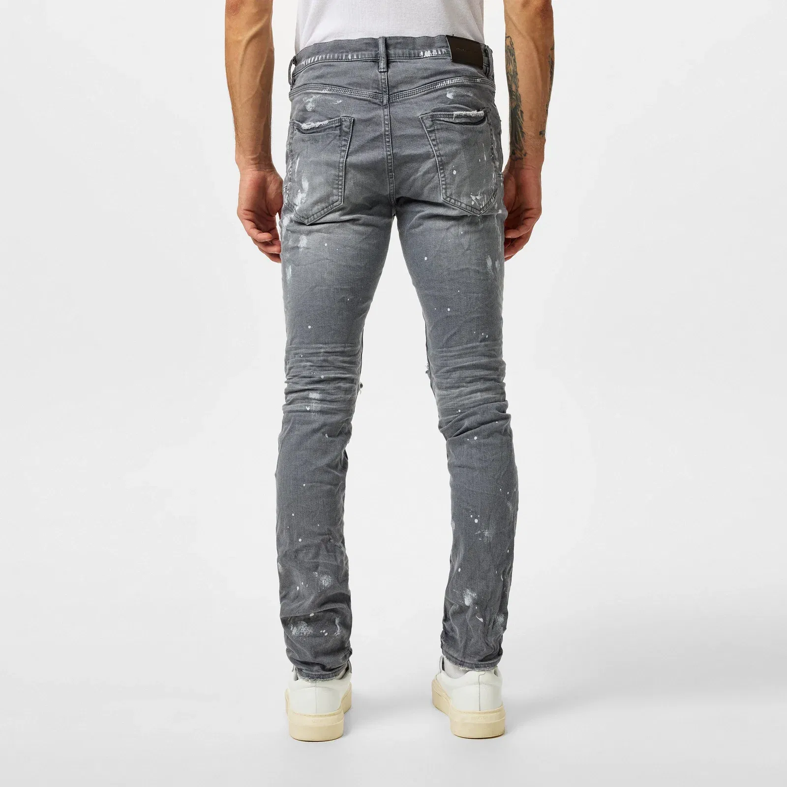 P001 Worn Slim Jeans