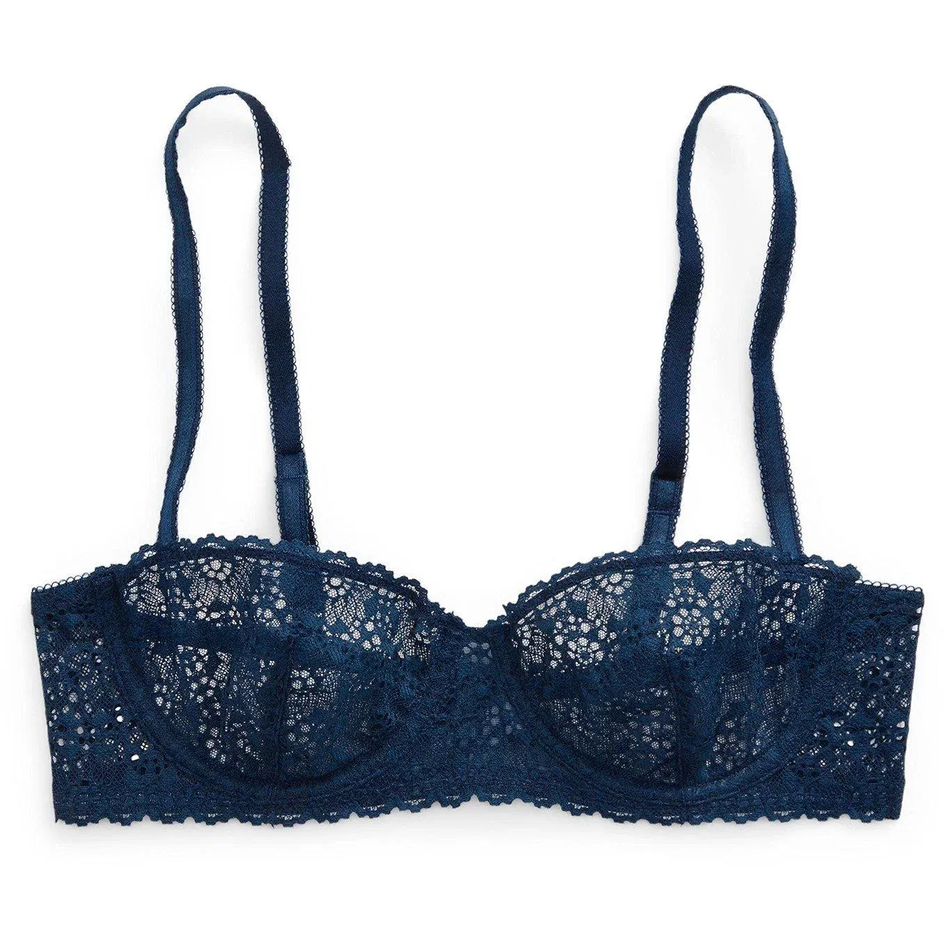 Eyelet Balcony Bra