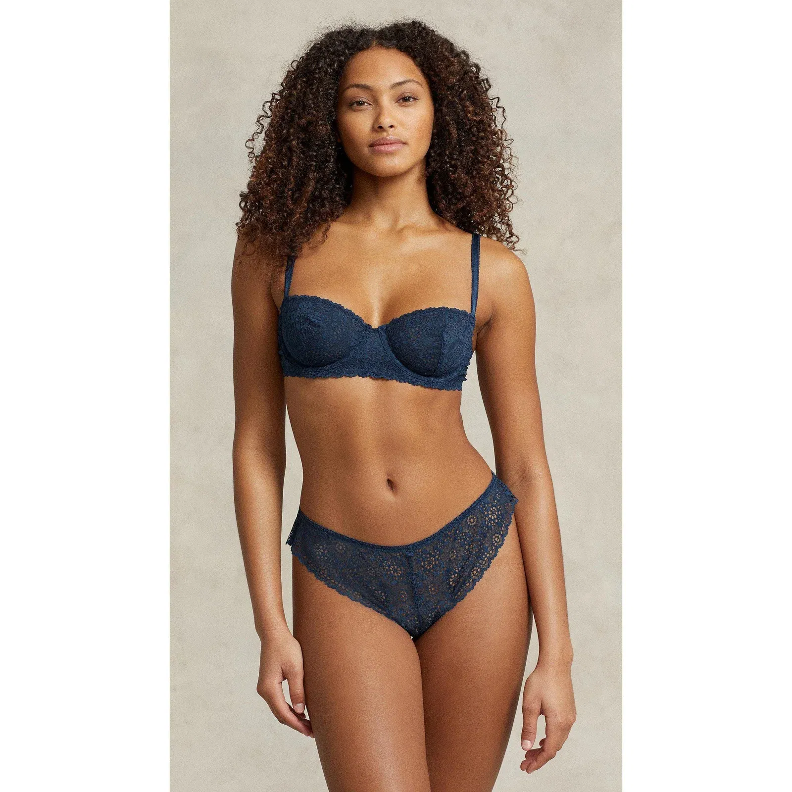 Eyelet Balcony Bra