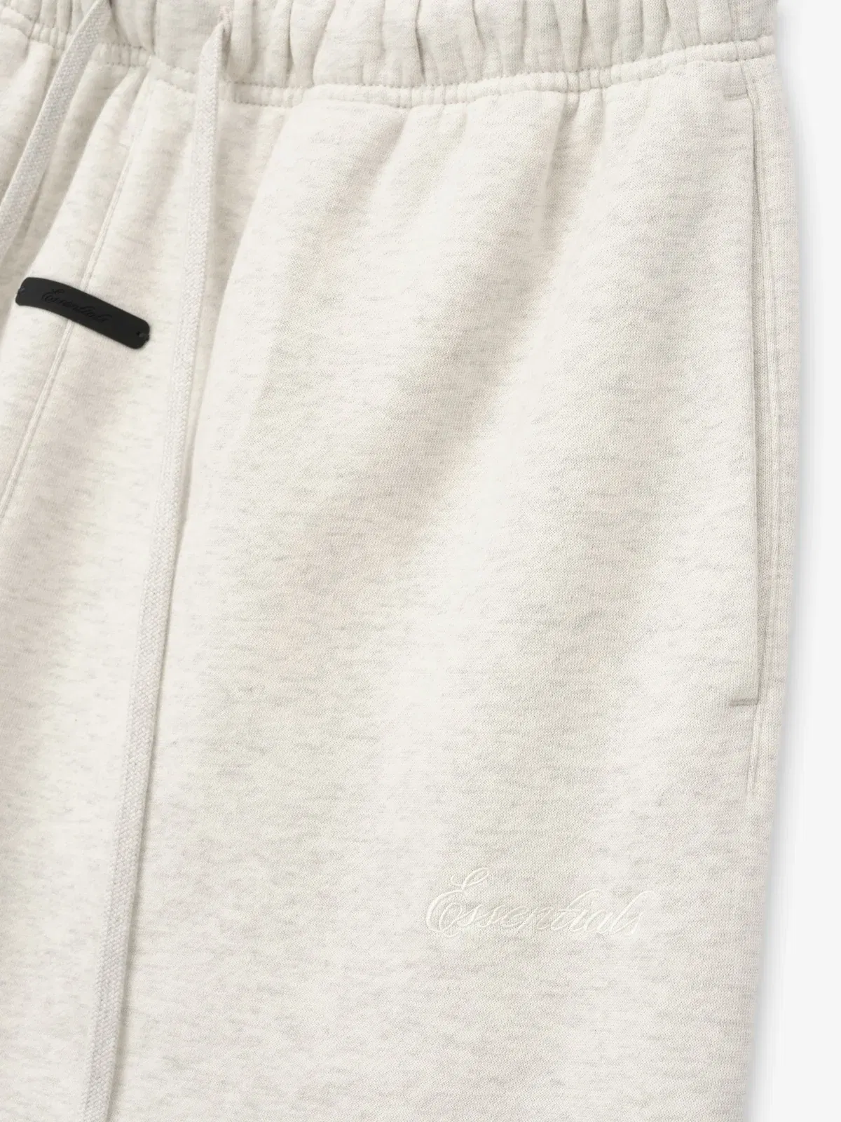 Essentials Signature Classic Flare Sweatpant Oatmeal Heather