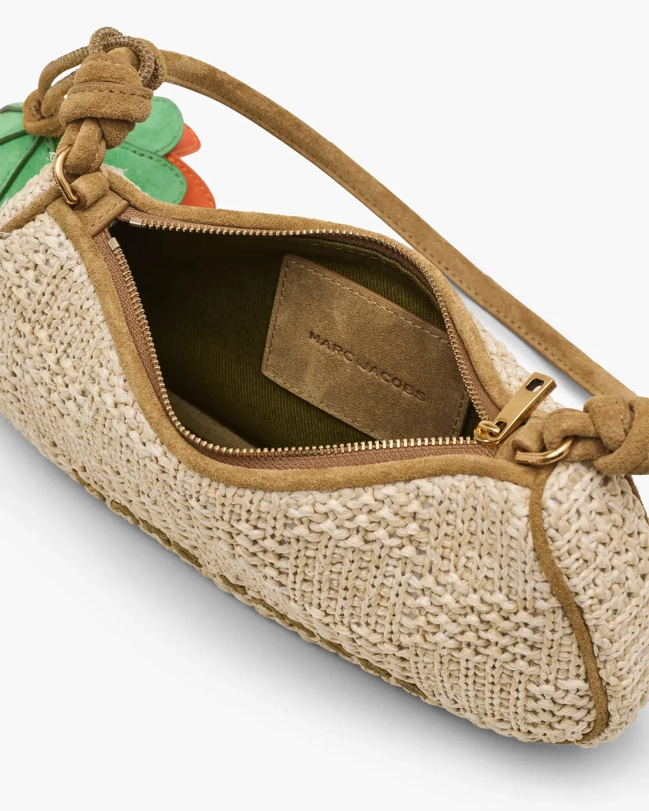 The Summer Woven Charm Shoulder Bag