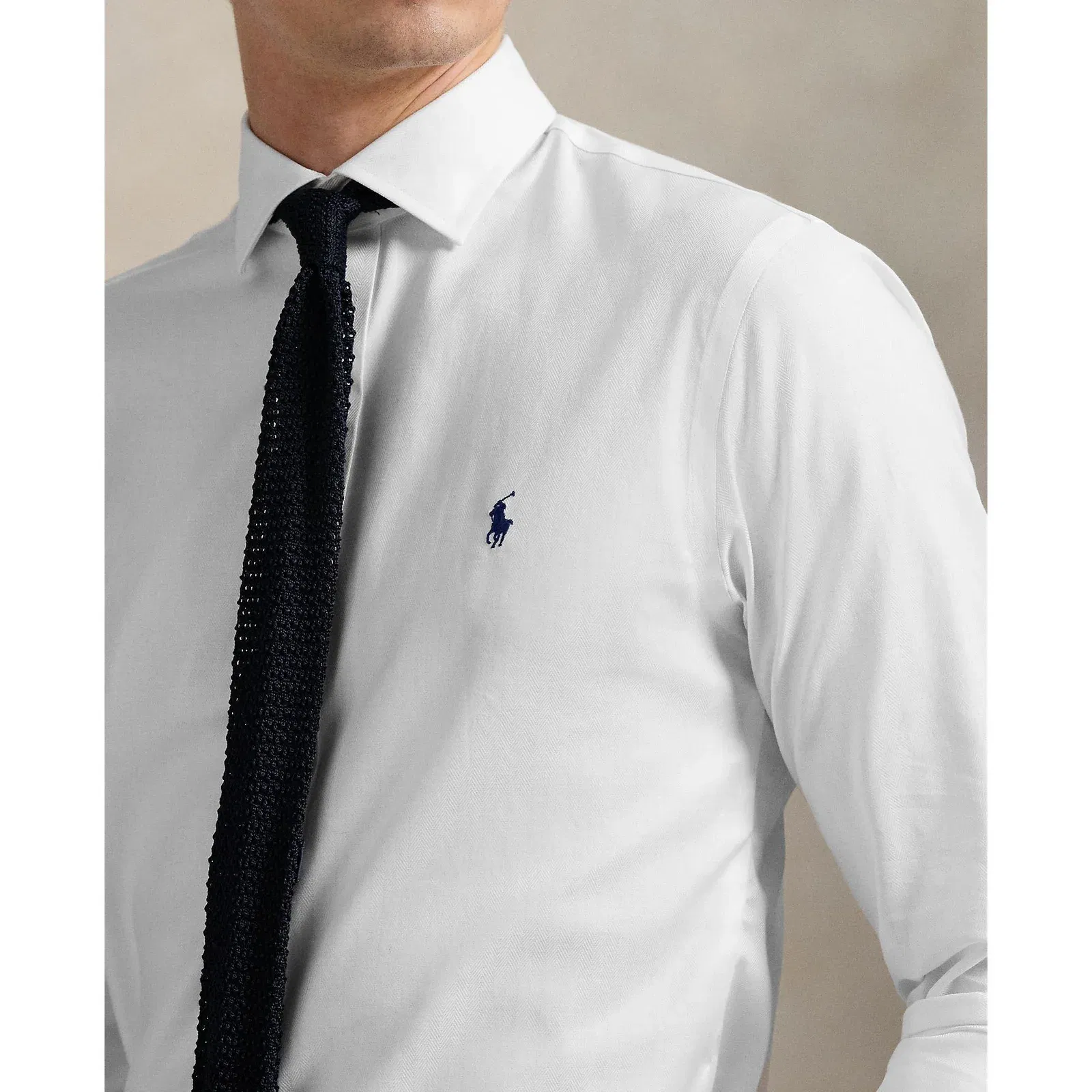 Long Sleeve Tailored Fit Oxford Shirt