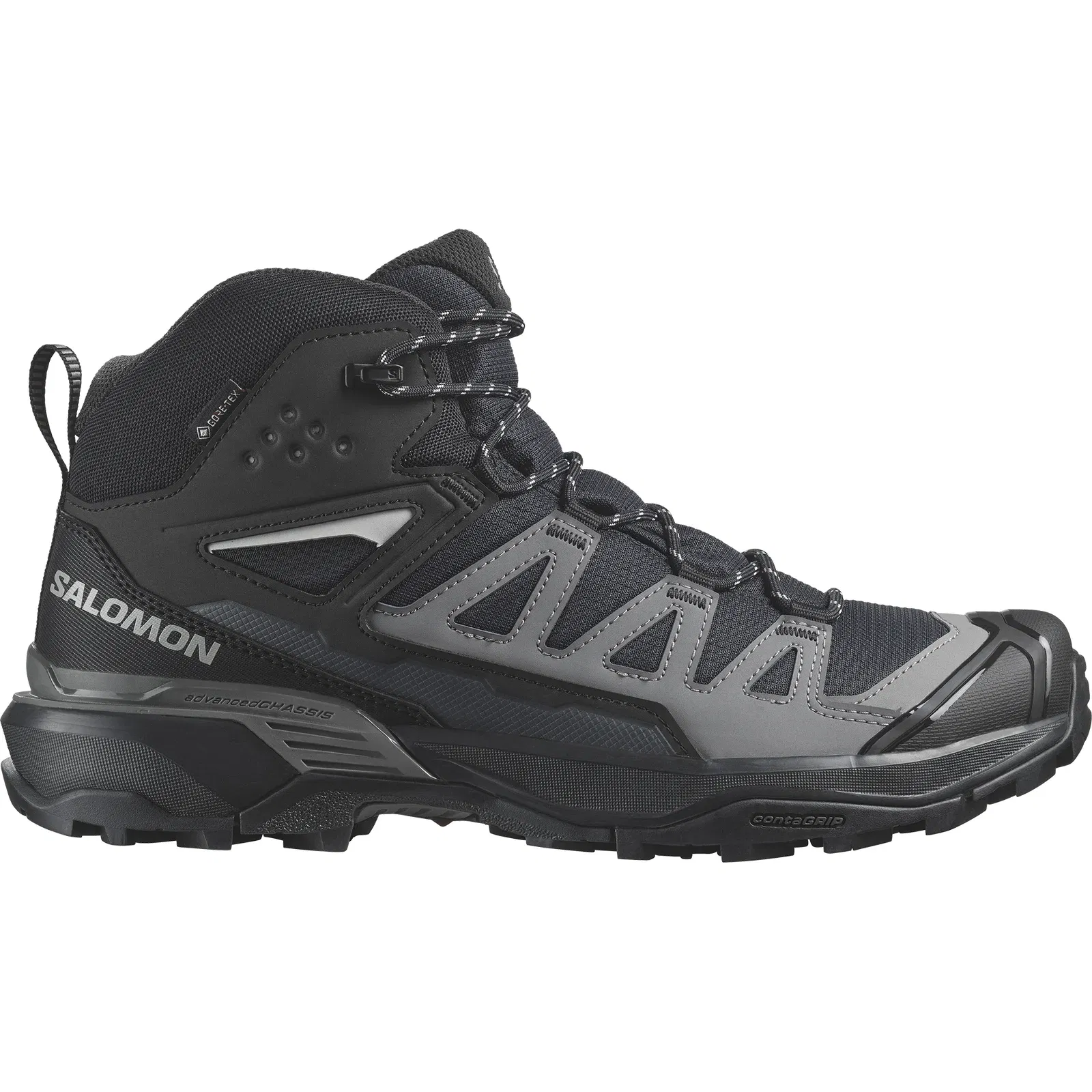 Salomon X Ultra 360 Mid Gore-Tex Hiking & Backpacking Shoes Black