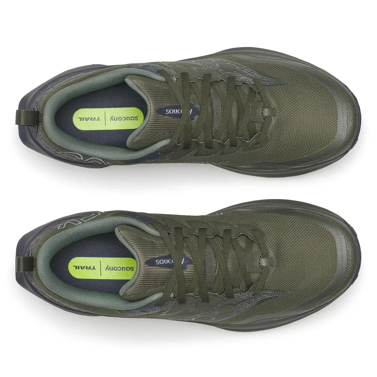 Saucony Men's Peregrine 16 GTX Fatigue | Ebony