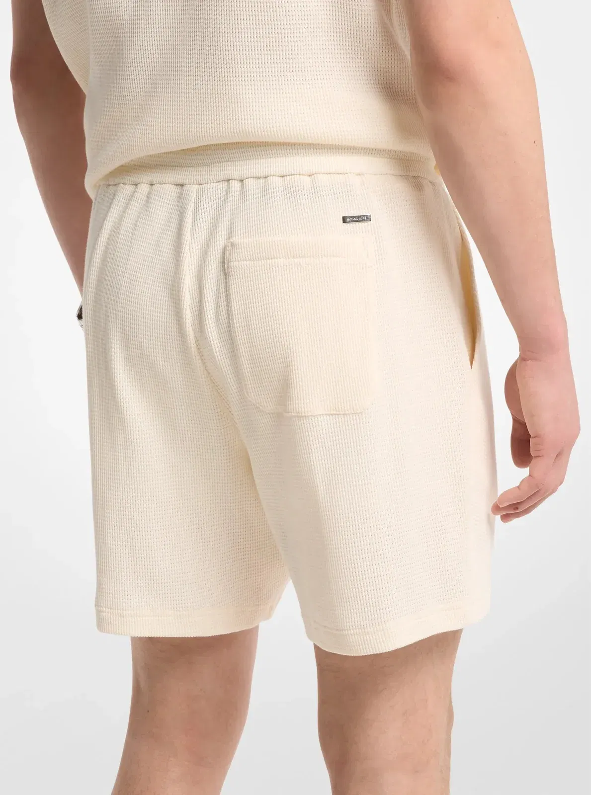 Michael Kors Waffle Knit Shorts LT CREAM