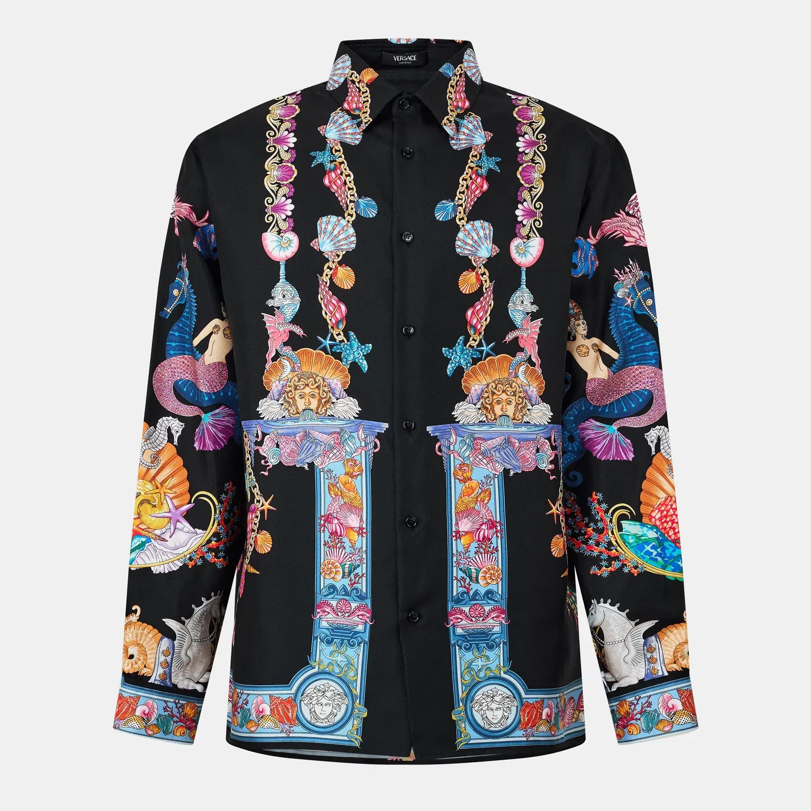 Patterned Short-Sleeve Shirt
