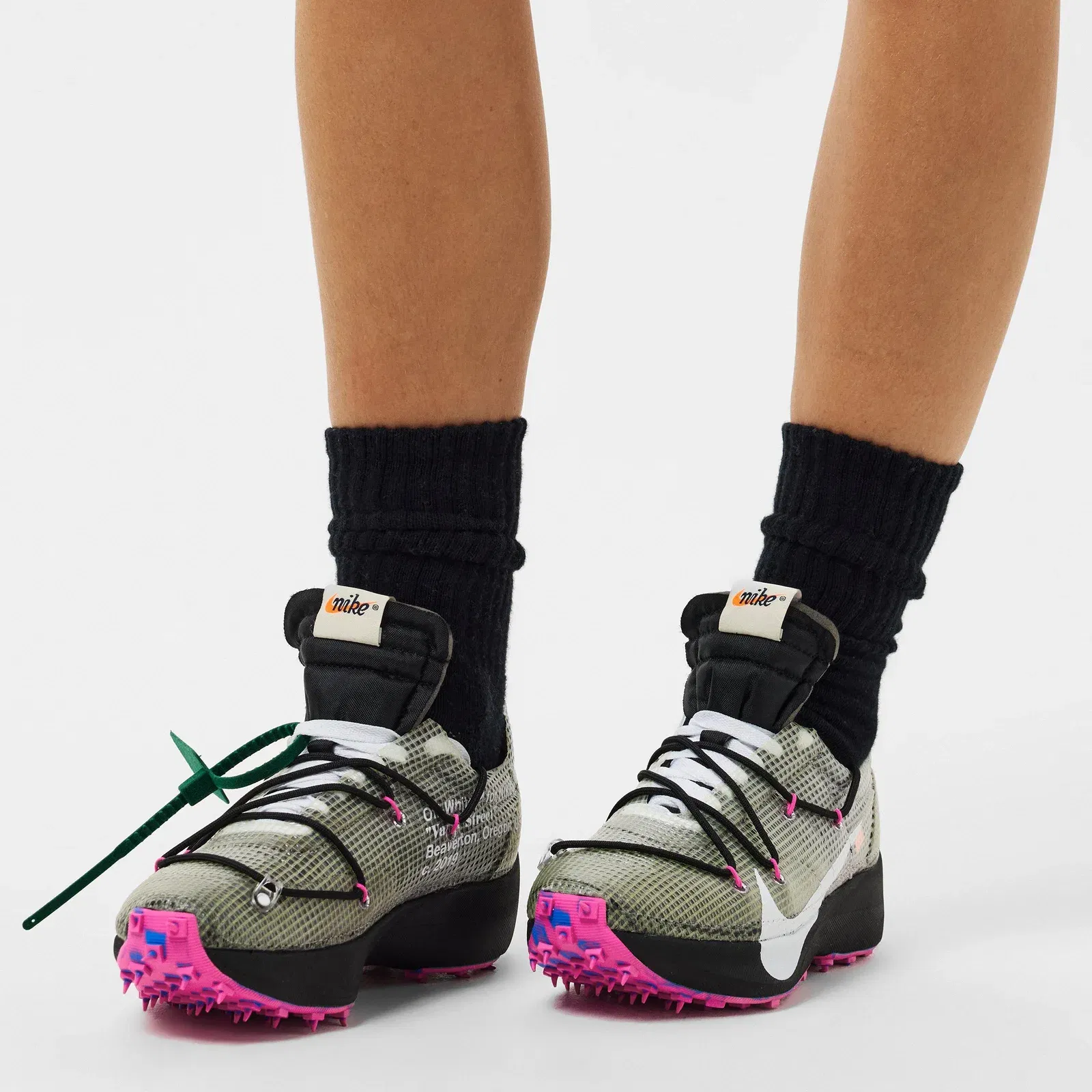 - x Nike Spike Lace Up Low-Top Trainers