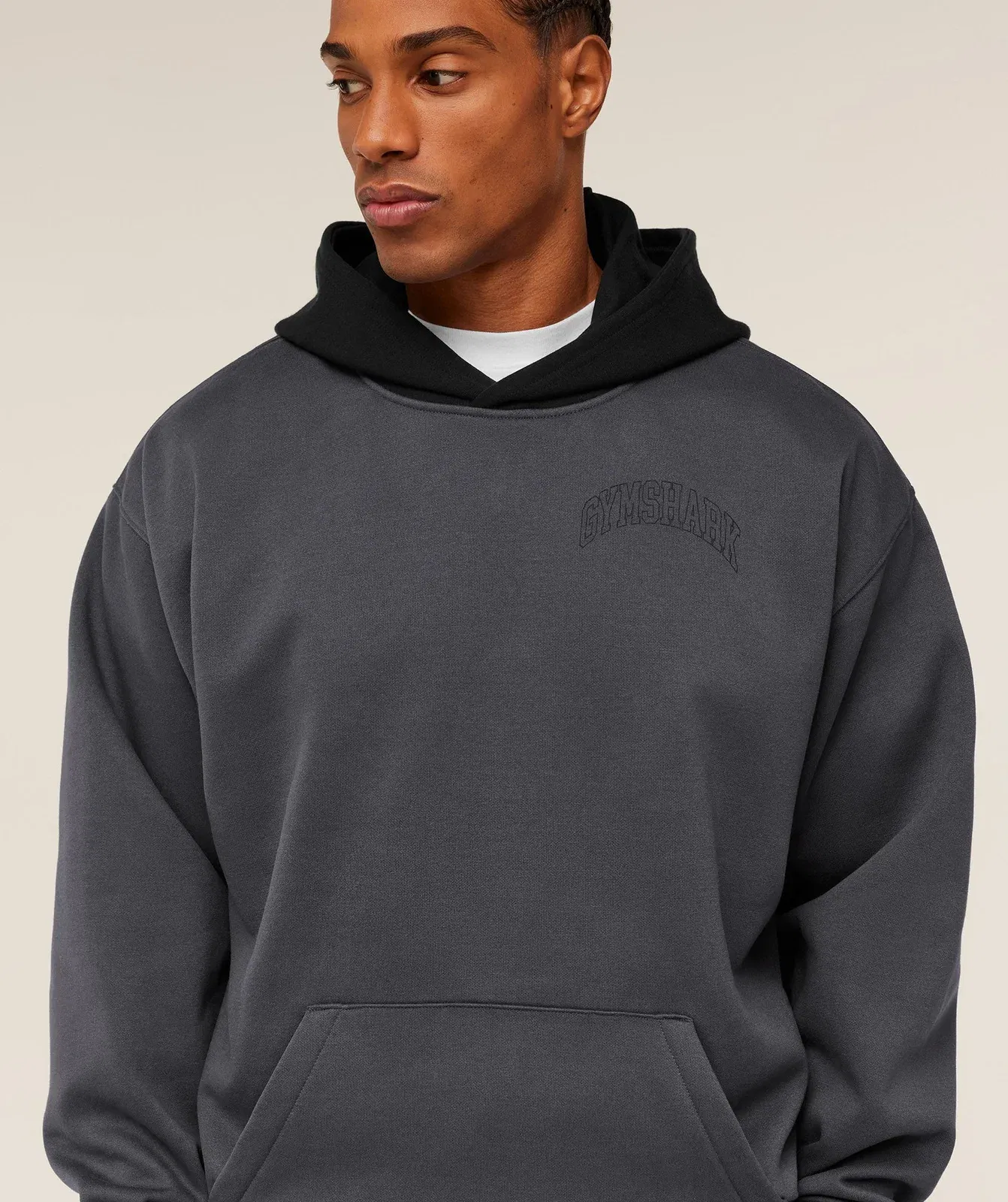 Gymshark Collegiate Tech Hoodie - Onyx Grey