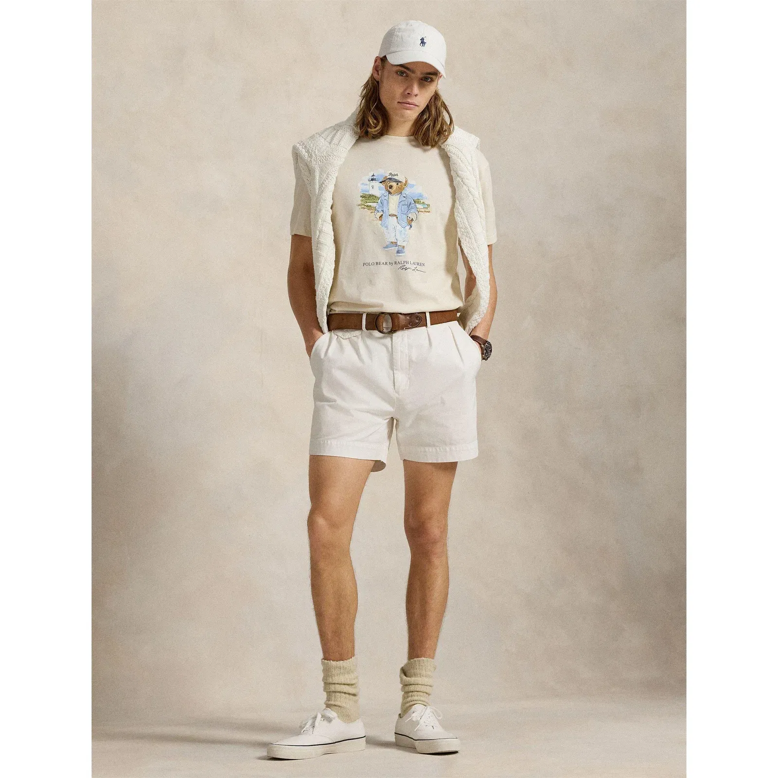 Custom Slim Fit Polo Bear Jersey T-Shirt