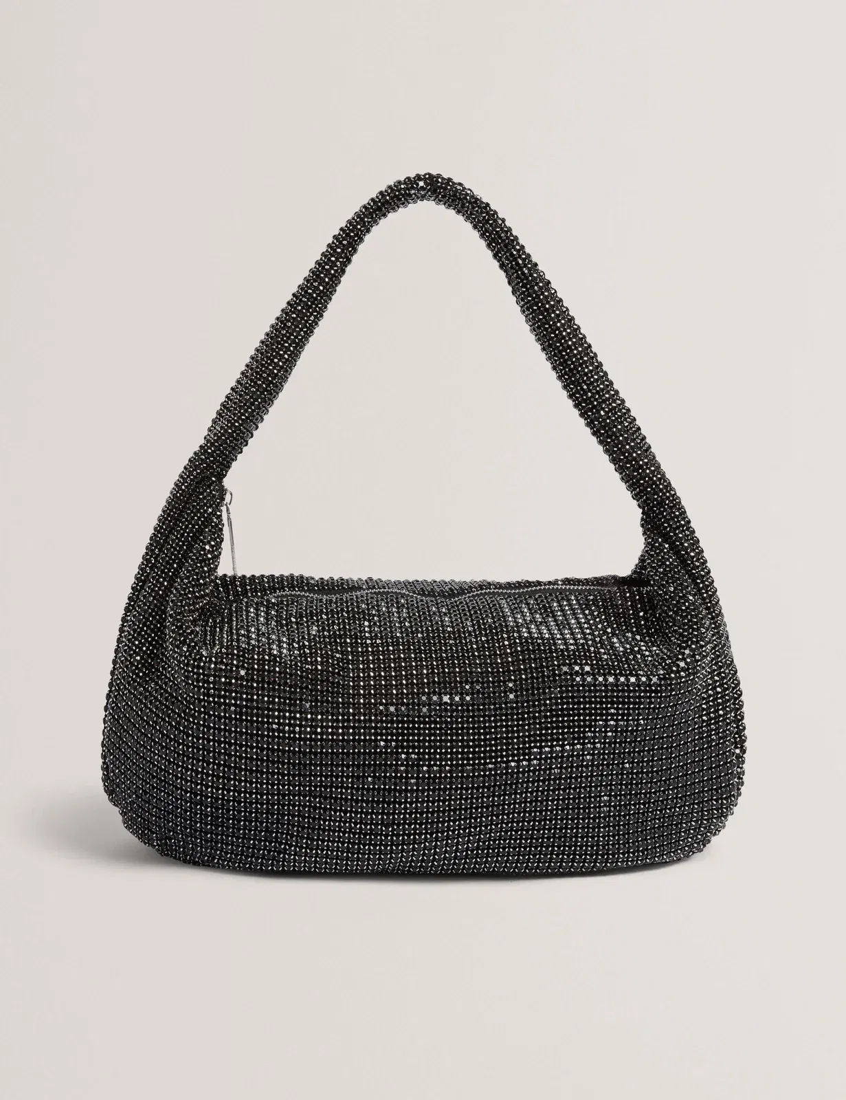 Ted Baker Crystta Crystal Embellished Large Slouch Shoulder Bag Women's