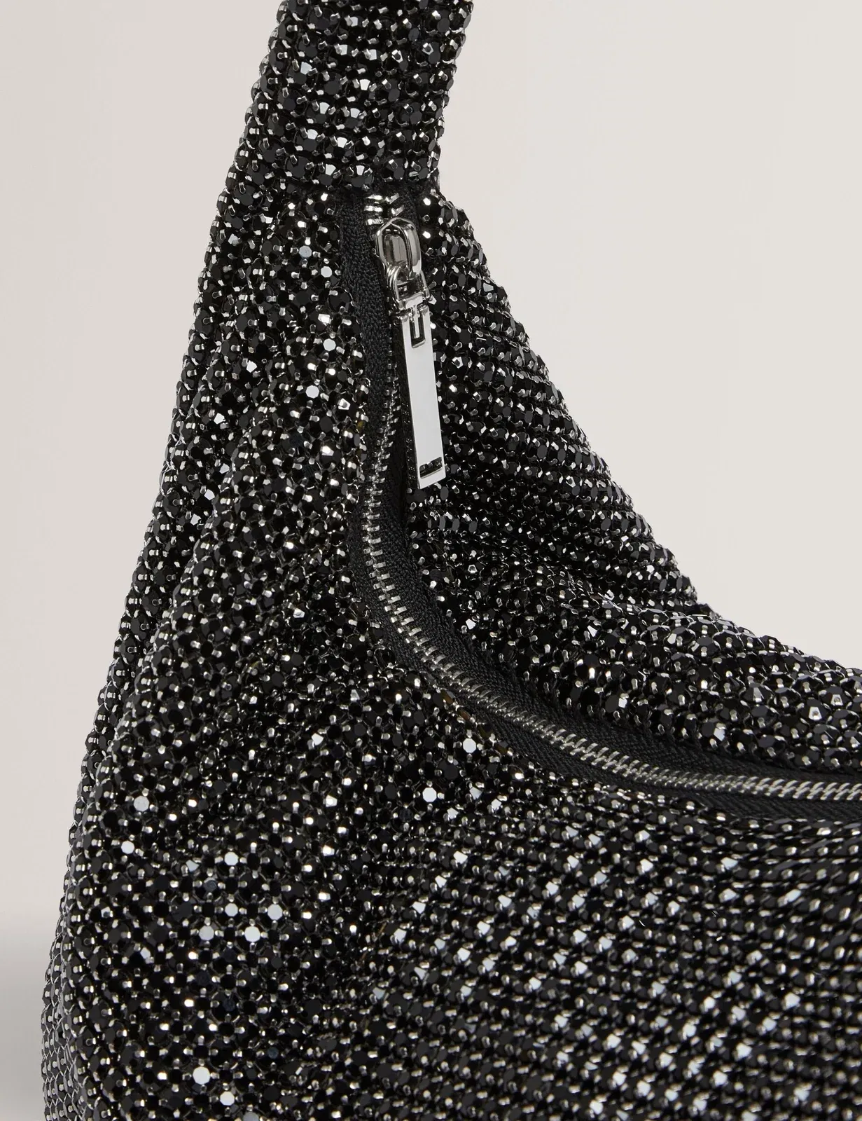 Ted Baker Crystta Crystal Embellished Large Slouch Shoulder Bag Women's