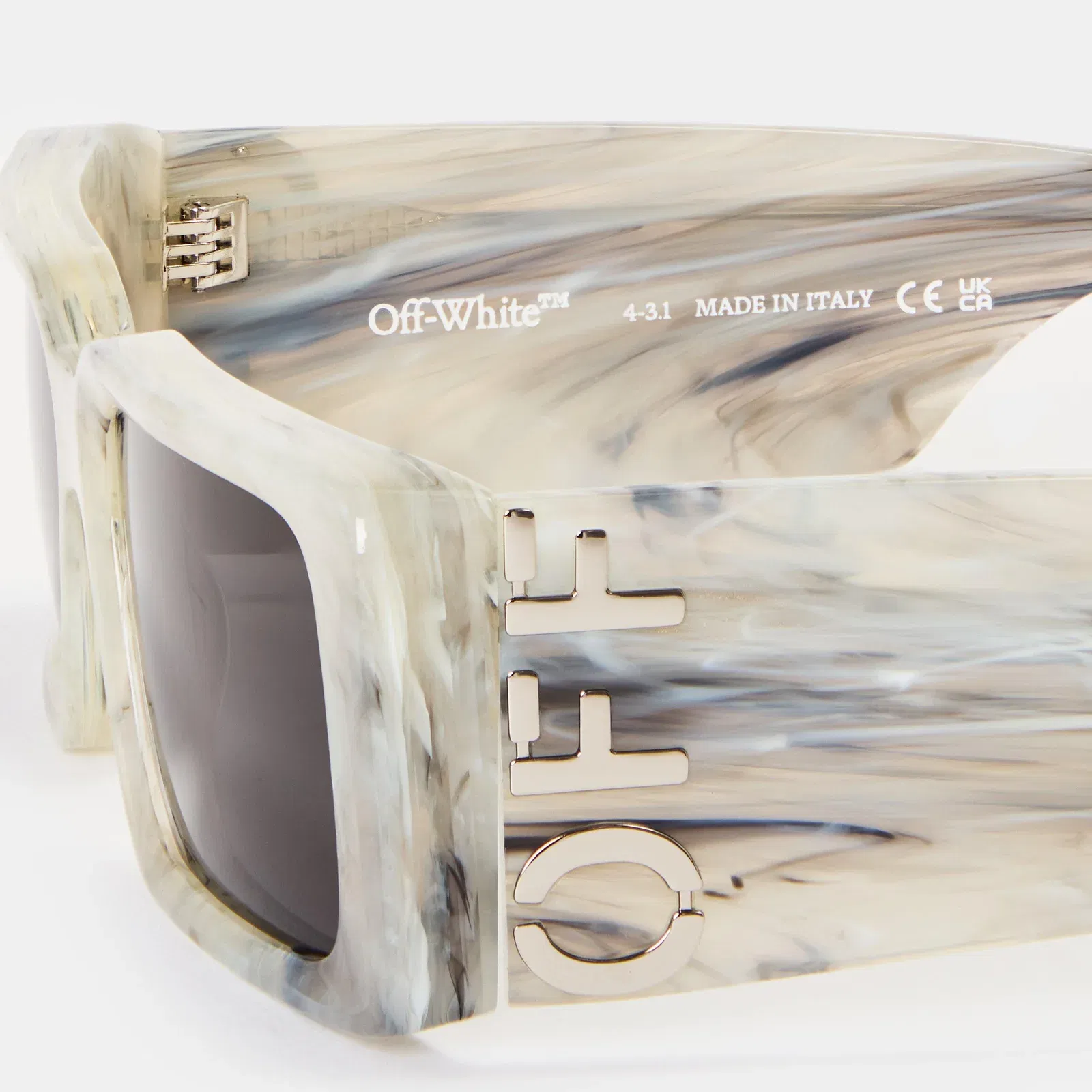 Milano Acetate Full Rim Rectangle Sunglasses