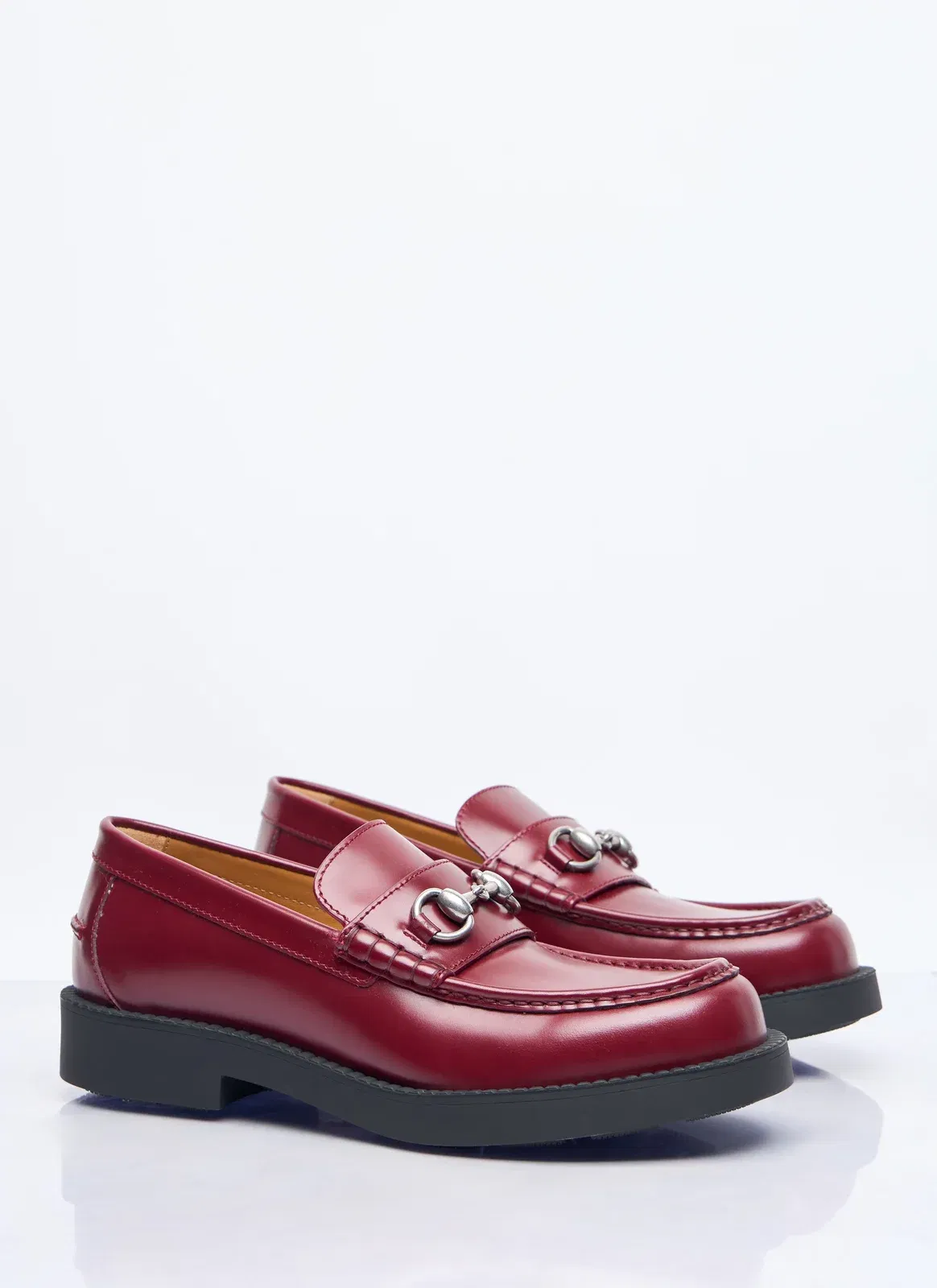 Gucci Men Horsebit Loafers
