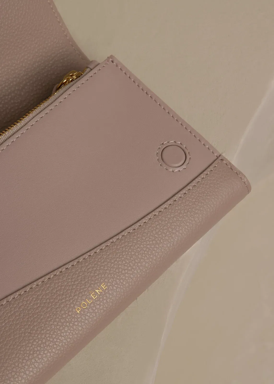 Polene Sierra Wallet Duo Taupe