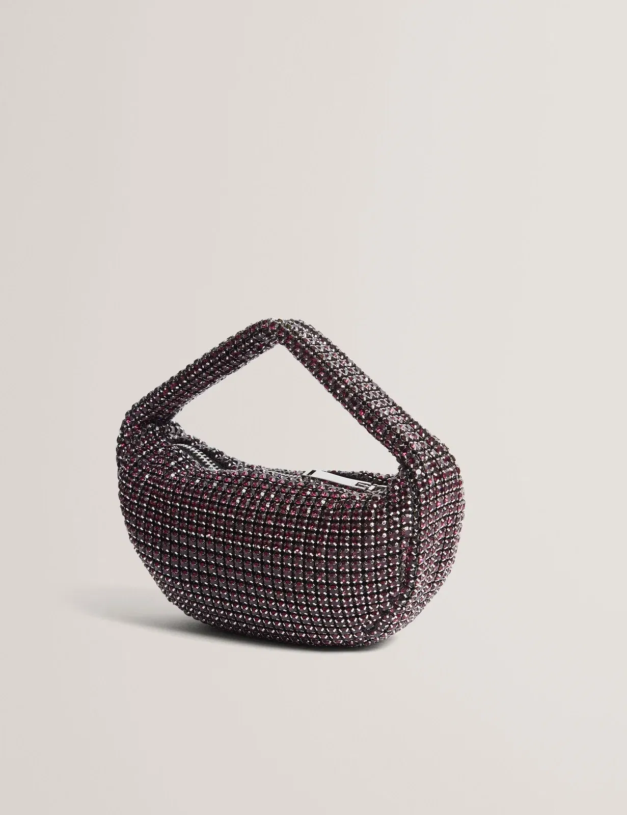 Ted Baker Crystol Crystal Embellished Mini Slouch Handbag Women's