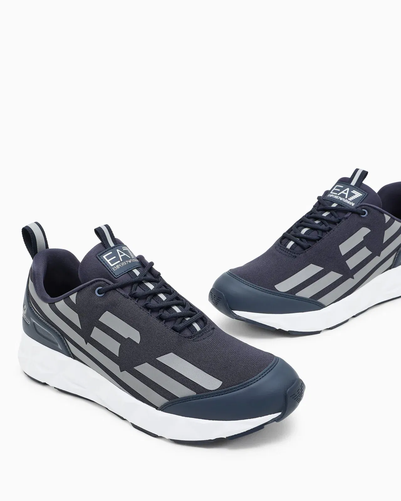 Ea7 Running Sneaker With Ultralight Sole Ultimate C2 Kombat New Blue