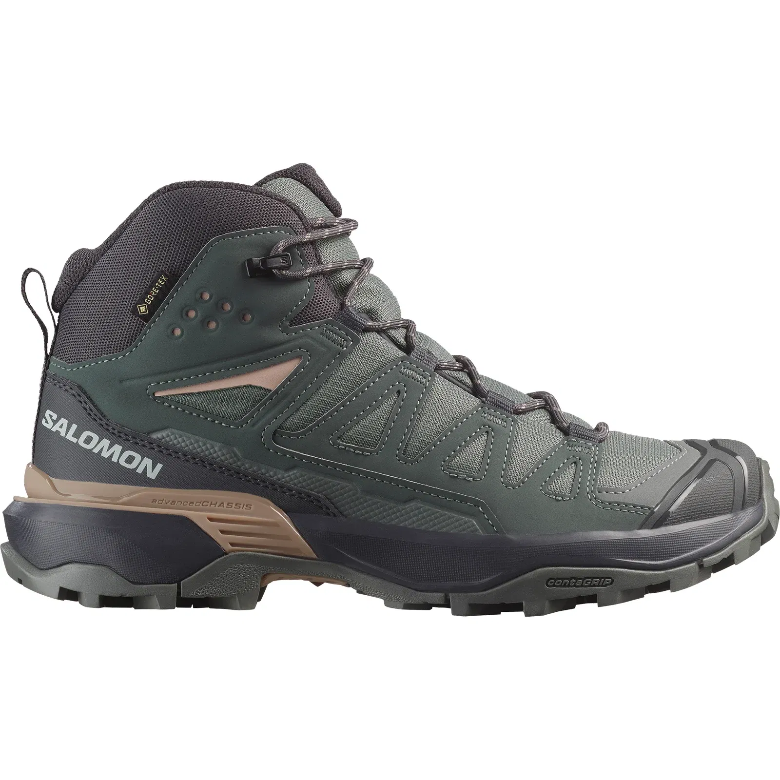 Salomon X Ultra 360 Mid Gore-Tex Hiking & Backpacking Shoes Womens Sedona Sage