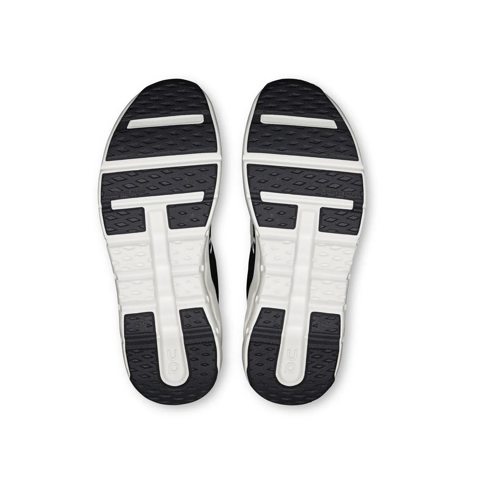 On Cloudleap Black White Kids