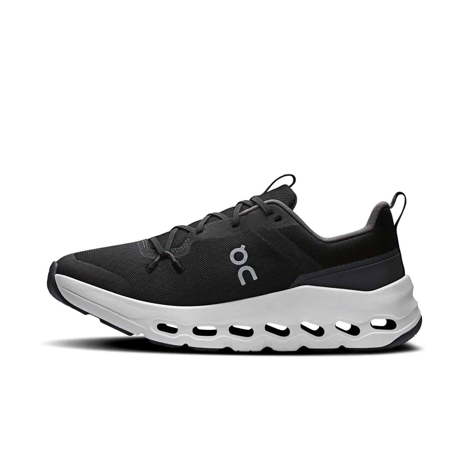 On Cloudleap Black White Kids