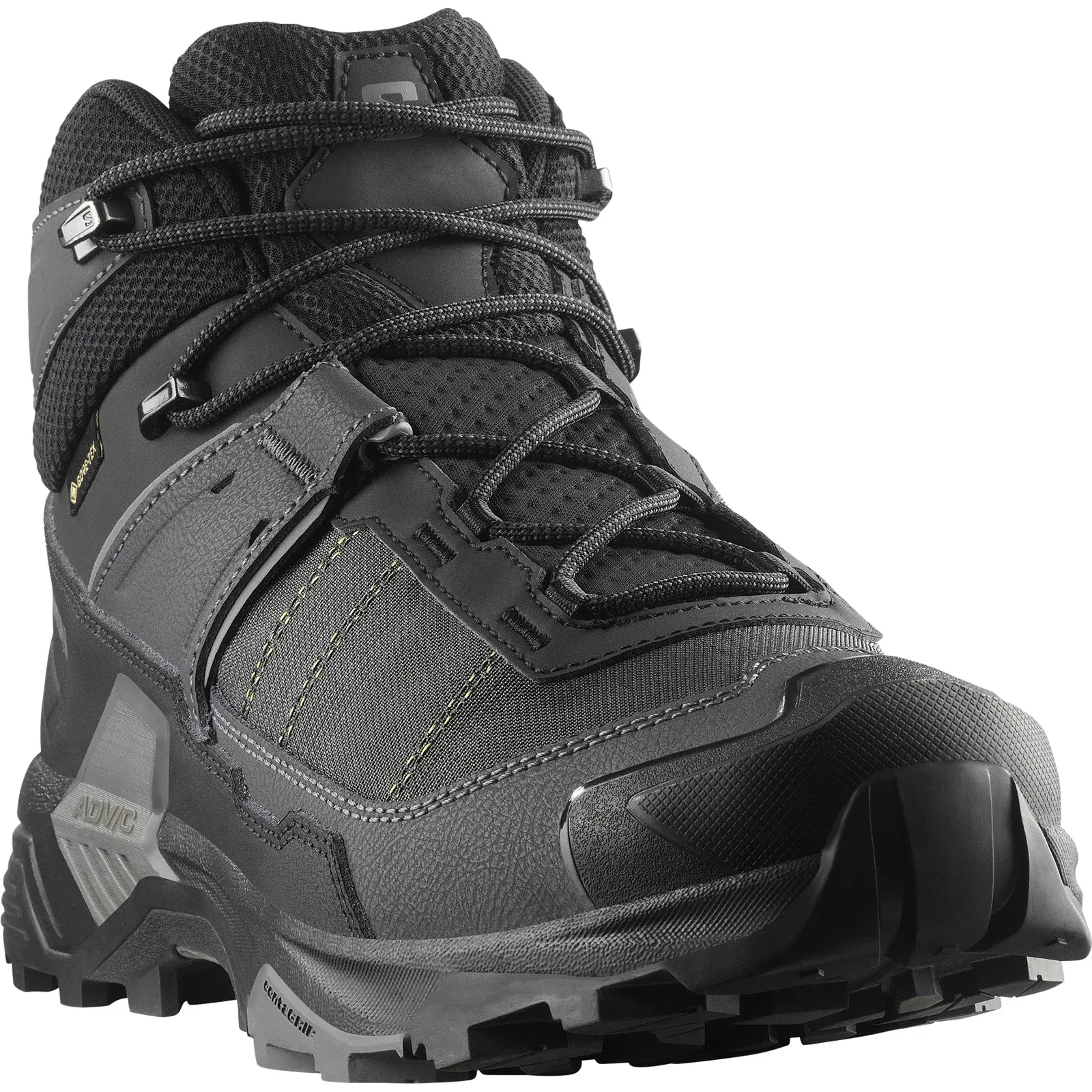 Salomon X Ultra 5 Mid Wide Gore-Tex Hiking & Backpacking Shoes Black