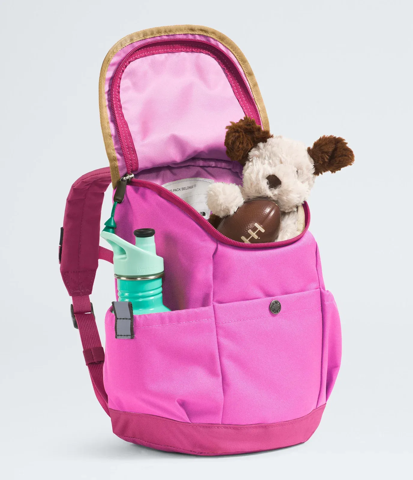 The North Face Youth Mini Explorer Backpack Violet Crocus-Fuchsia Flash