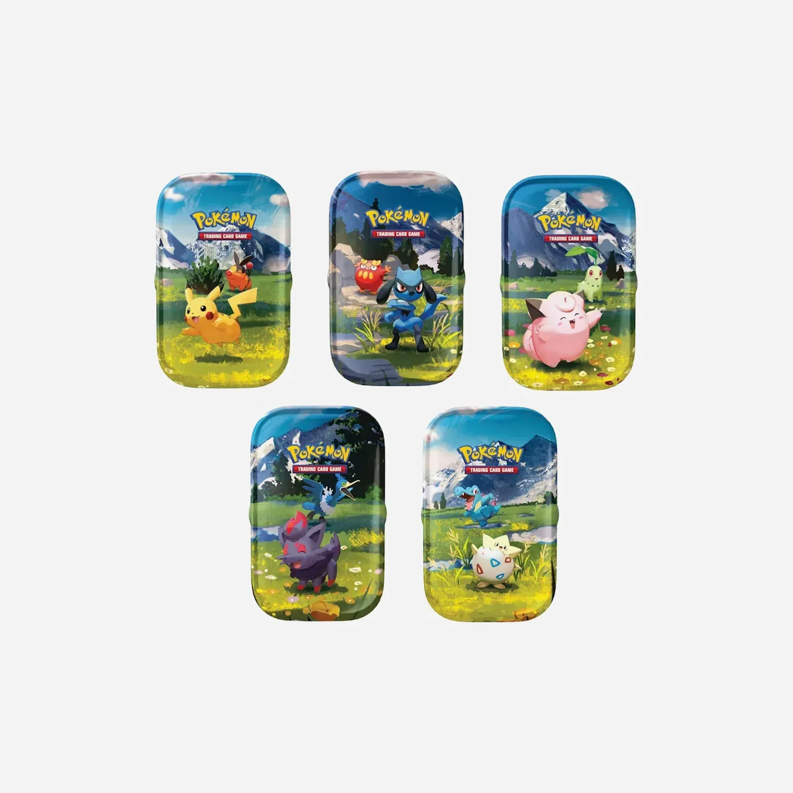 2026 Pokemon Mega Evolution Ascended Heroes Mini Tin 5X Lot Artwork May Vary