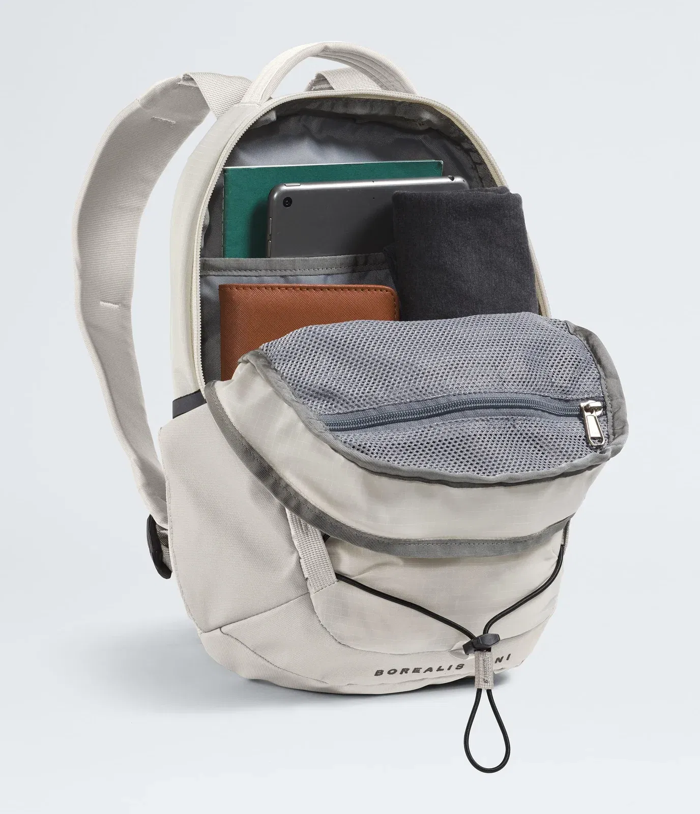 The North Face Borealis Mini Backpack White Dune