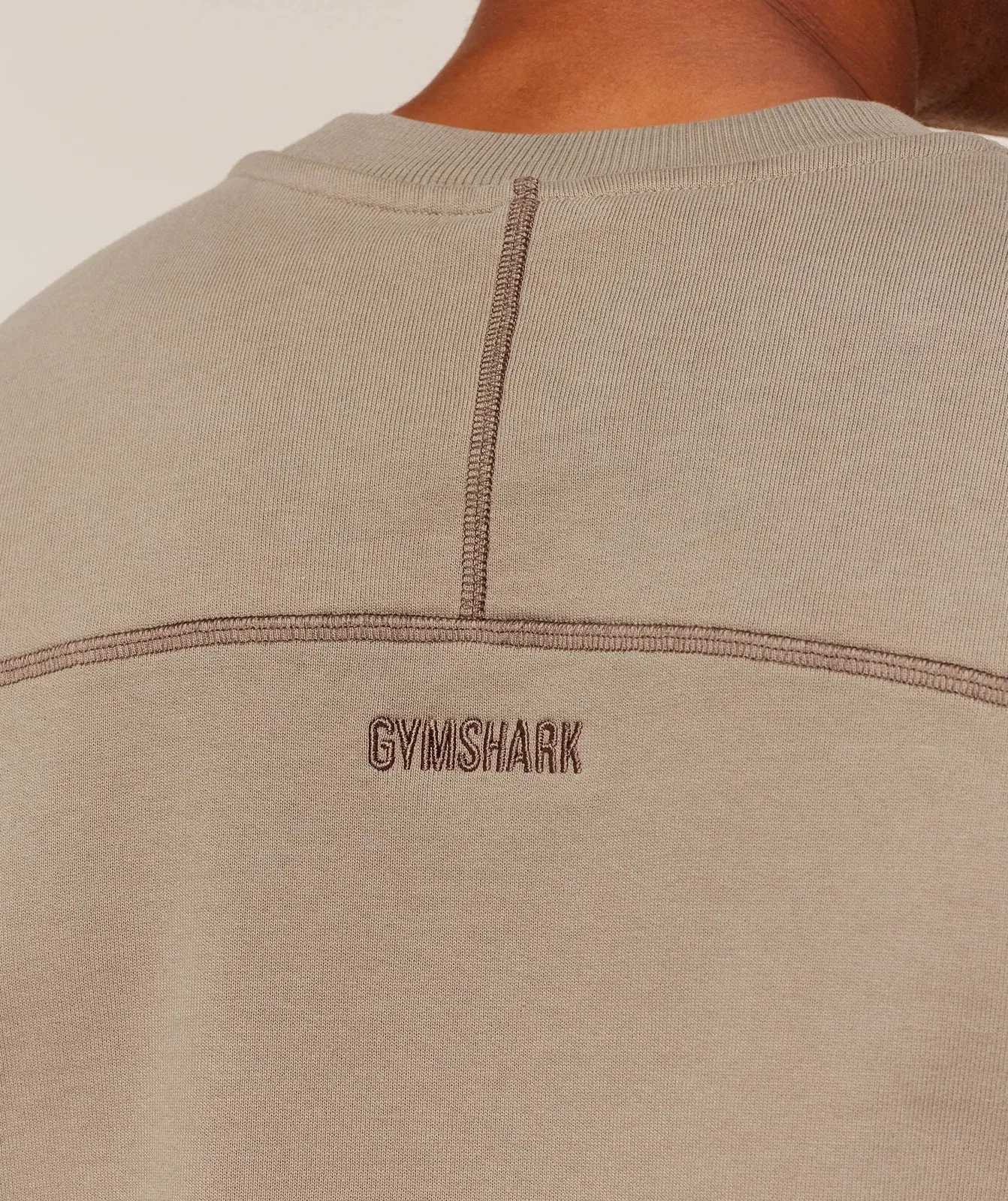 Gymshark Re-Rack Crew Neck Pullover Lifestyle Brown