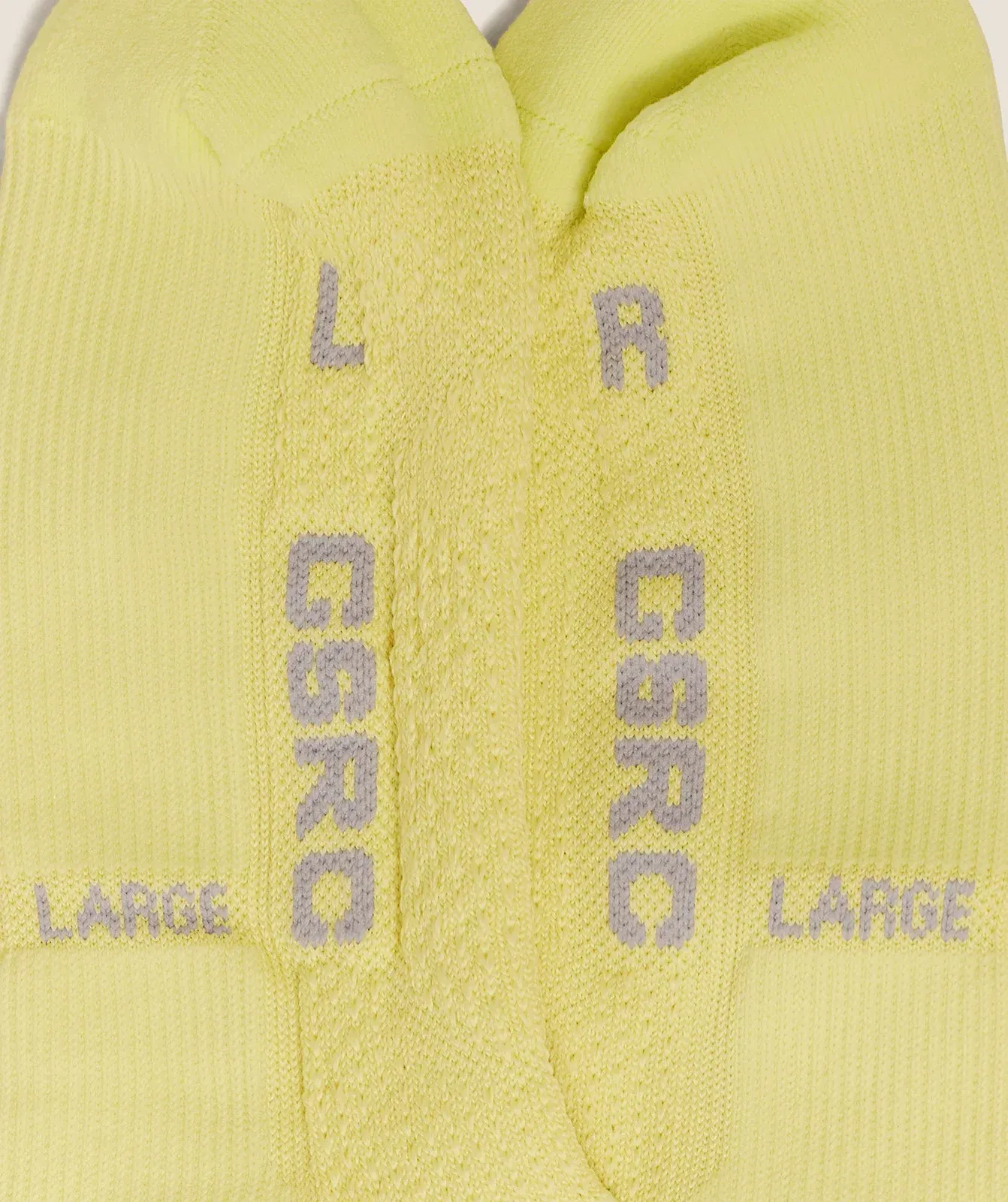 Gymshark Running Elite Crew Sock Single Sorbet Yellow