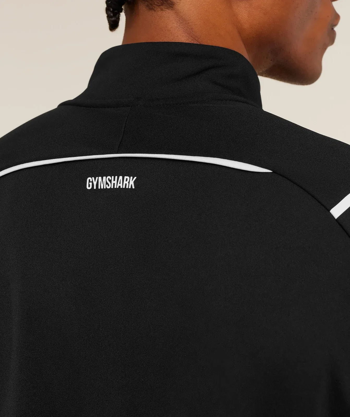 Gymshark Arrival Contrast 1/4 Zip Black