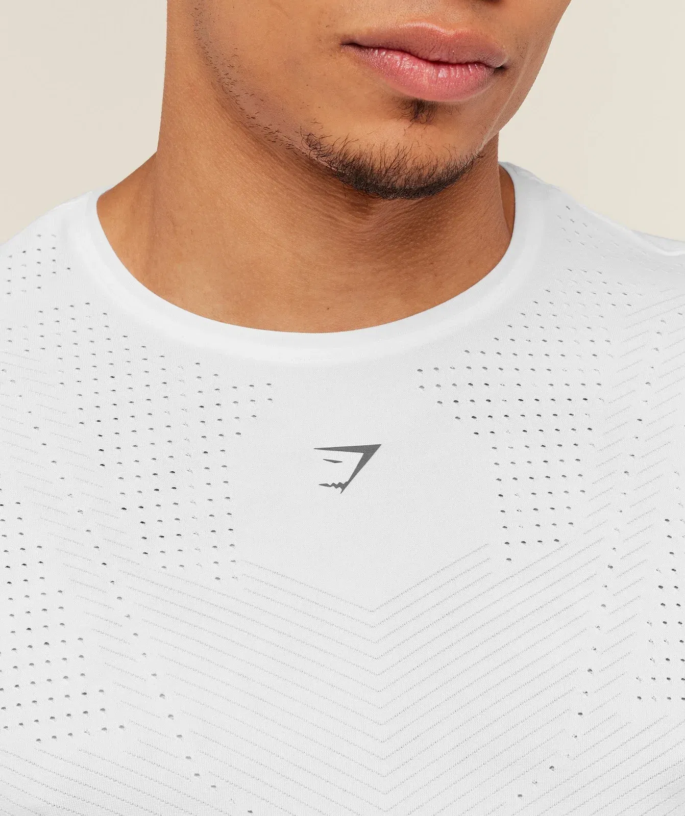 Gymshark Seamless Running T-Shirt Gs White