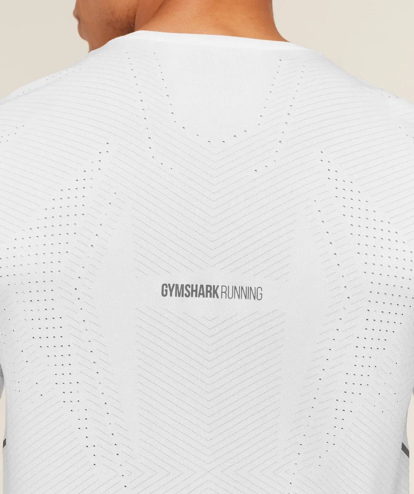 Gymshark Seamless Running T-Shirt Gs White