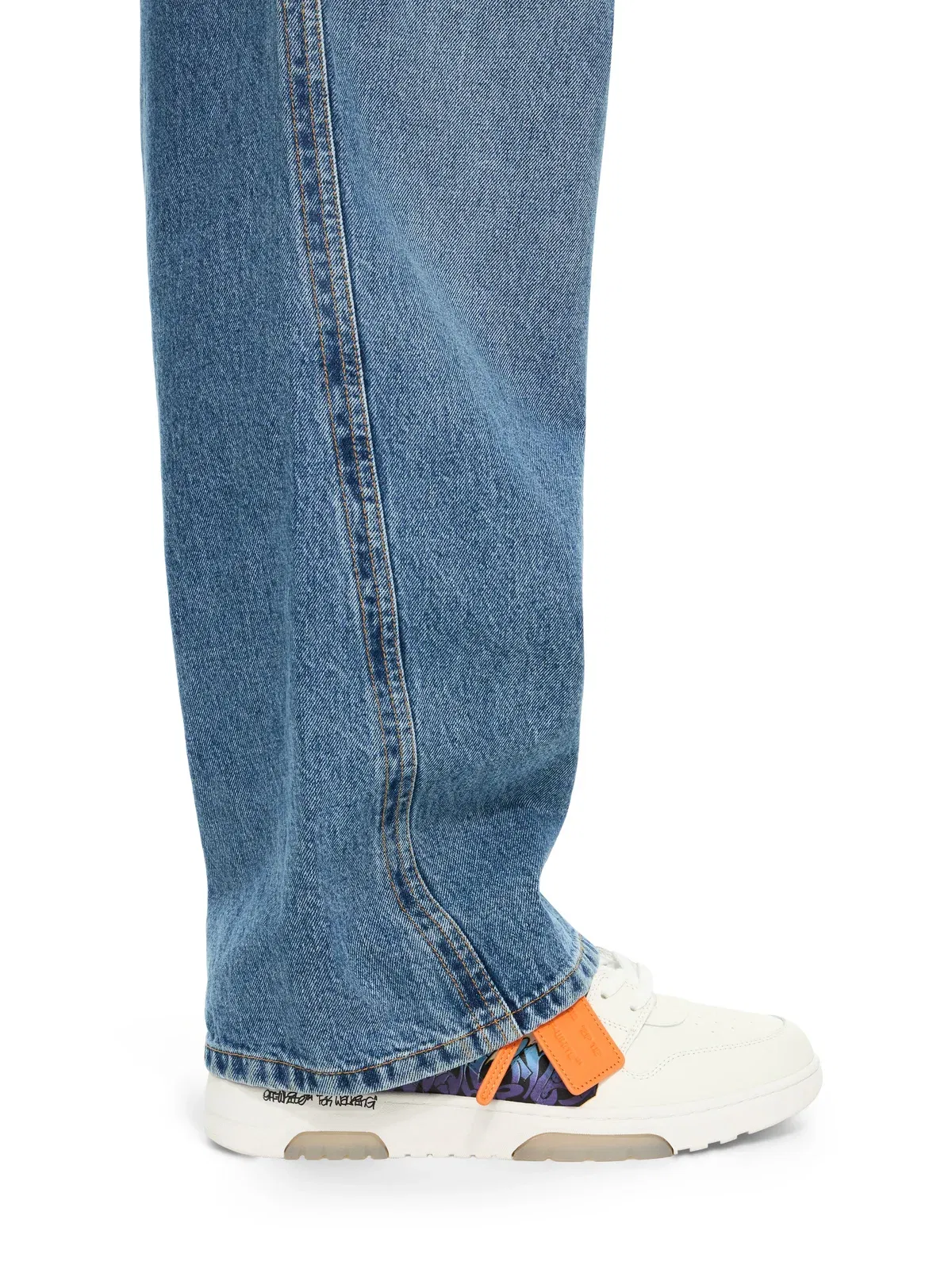 Off-White Out Of Office For Walking Artwork Sneakers White