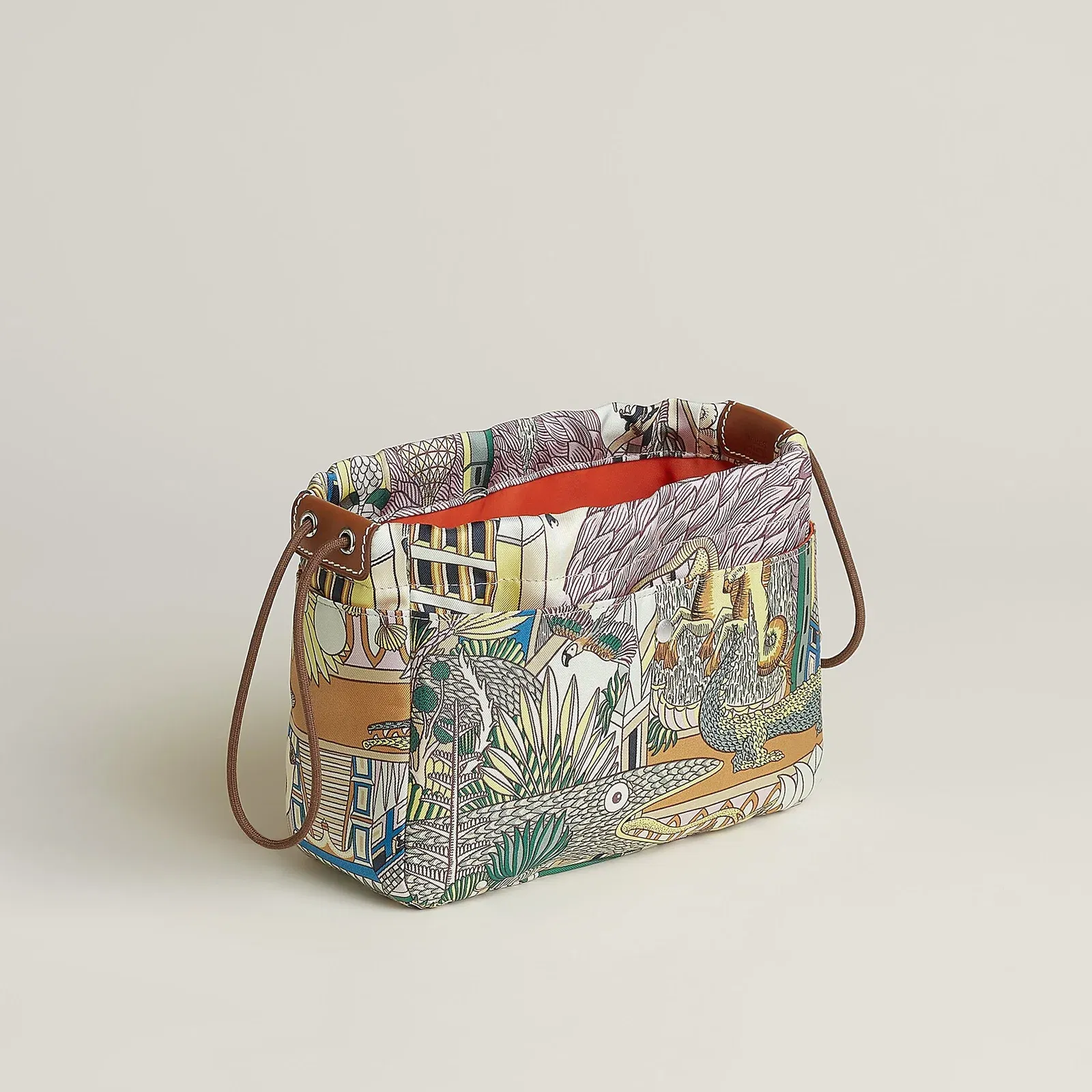 Hermes Fourbi 20 Pouch Mauve Ple