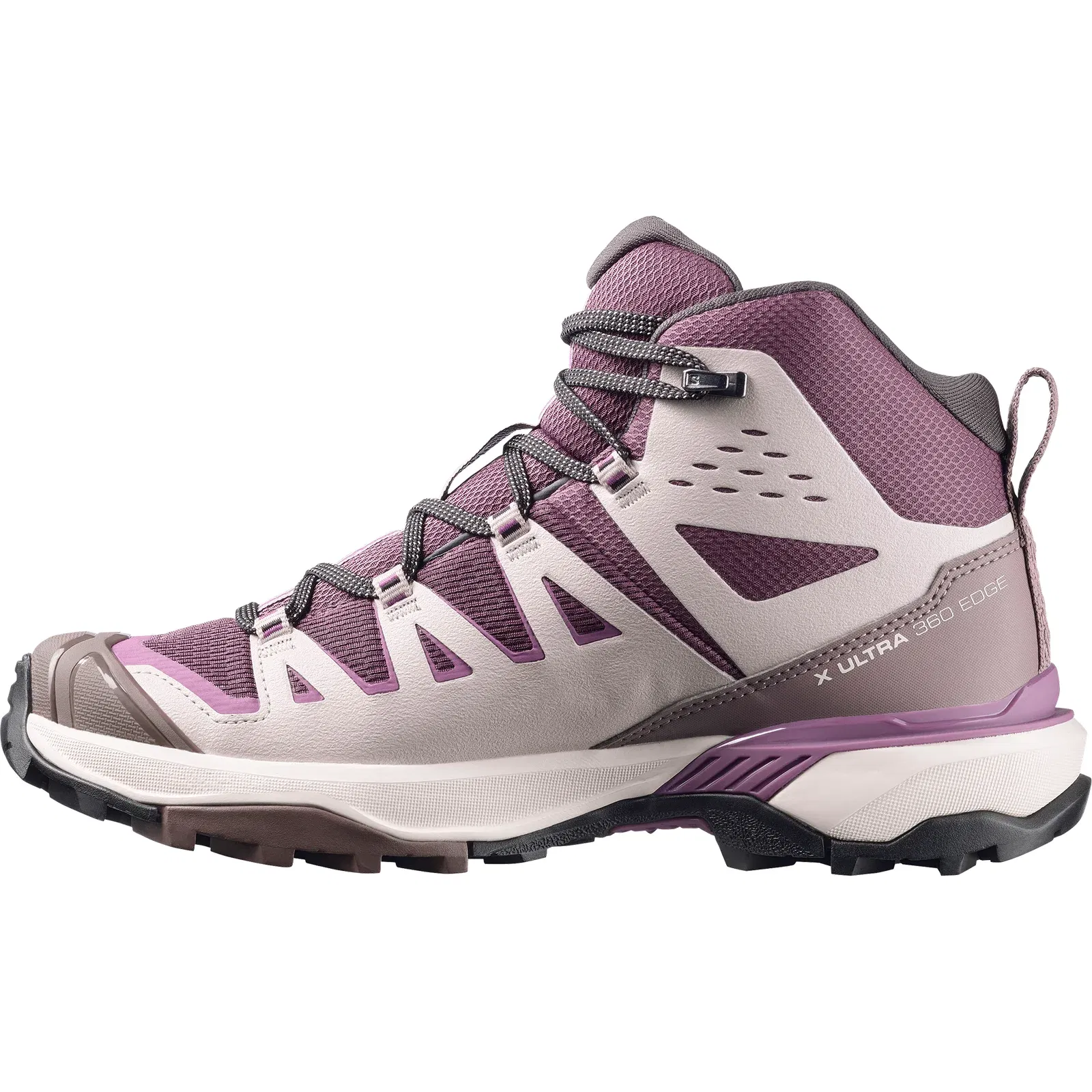 Salomon X Ultra 360 Edge Mid Gore-Tex Hiking & Backpacking Shoes Womens Huckleberry