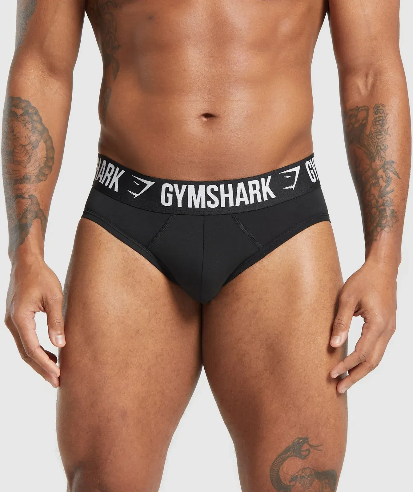 Gymshark Brief 3Pk Black
