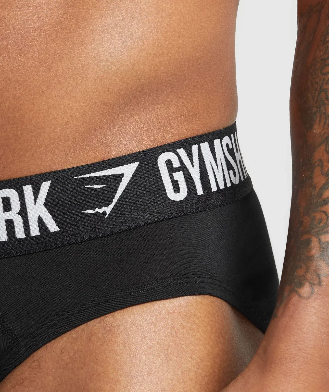 Gymshark Brief 3Pk Black