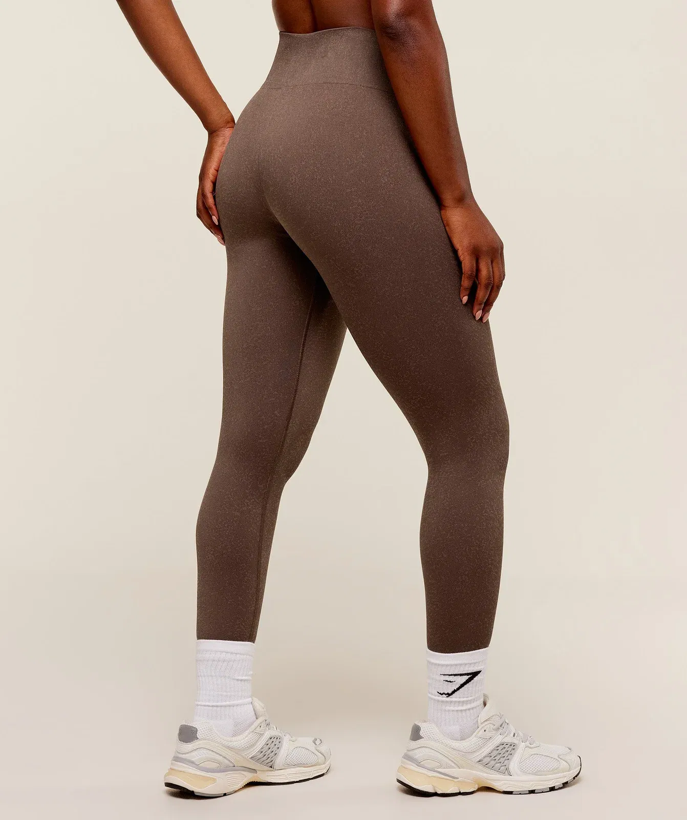 Women's Gymshark Adapt Fleck X Whitney Leggings Soft Brown
