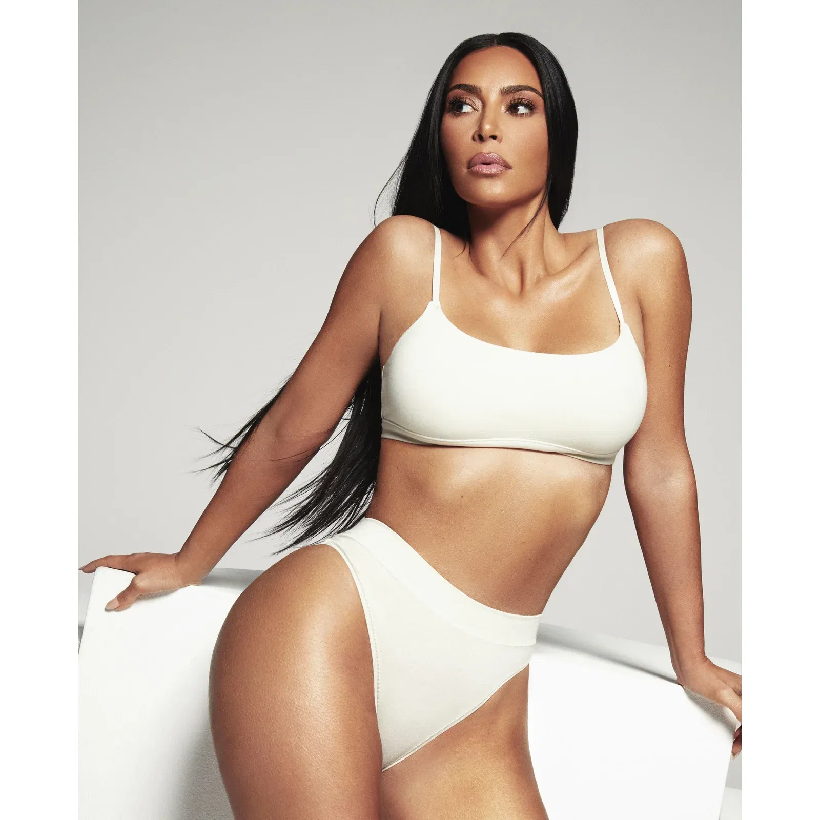 Cotton Jersey Scoop Bralette