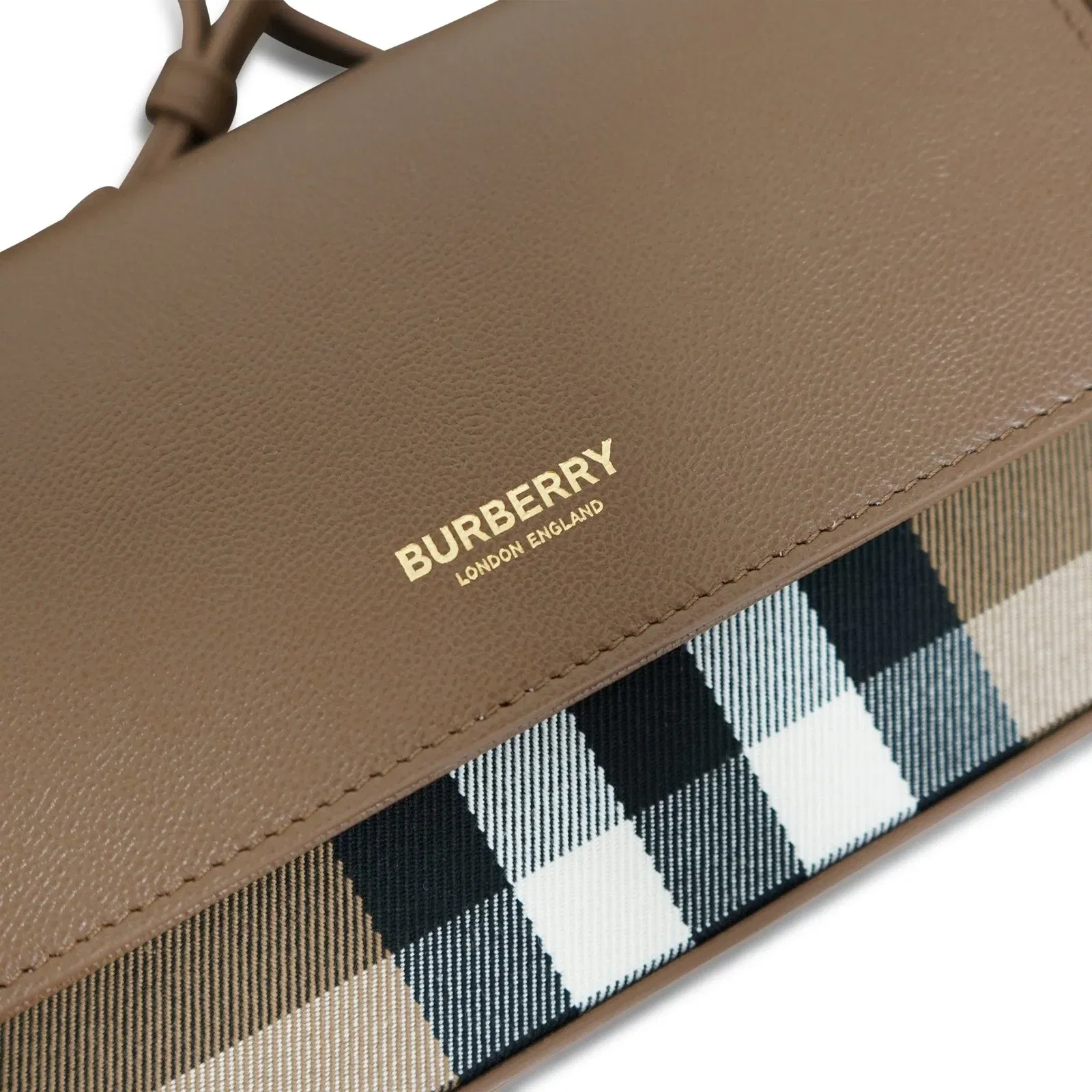 Burberry 'New Hampshire' Leather Shoulder Bag