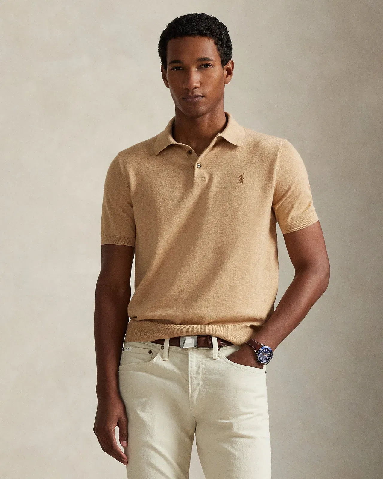 Ralph Lauren Cotton Polo Sweater