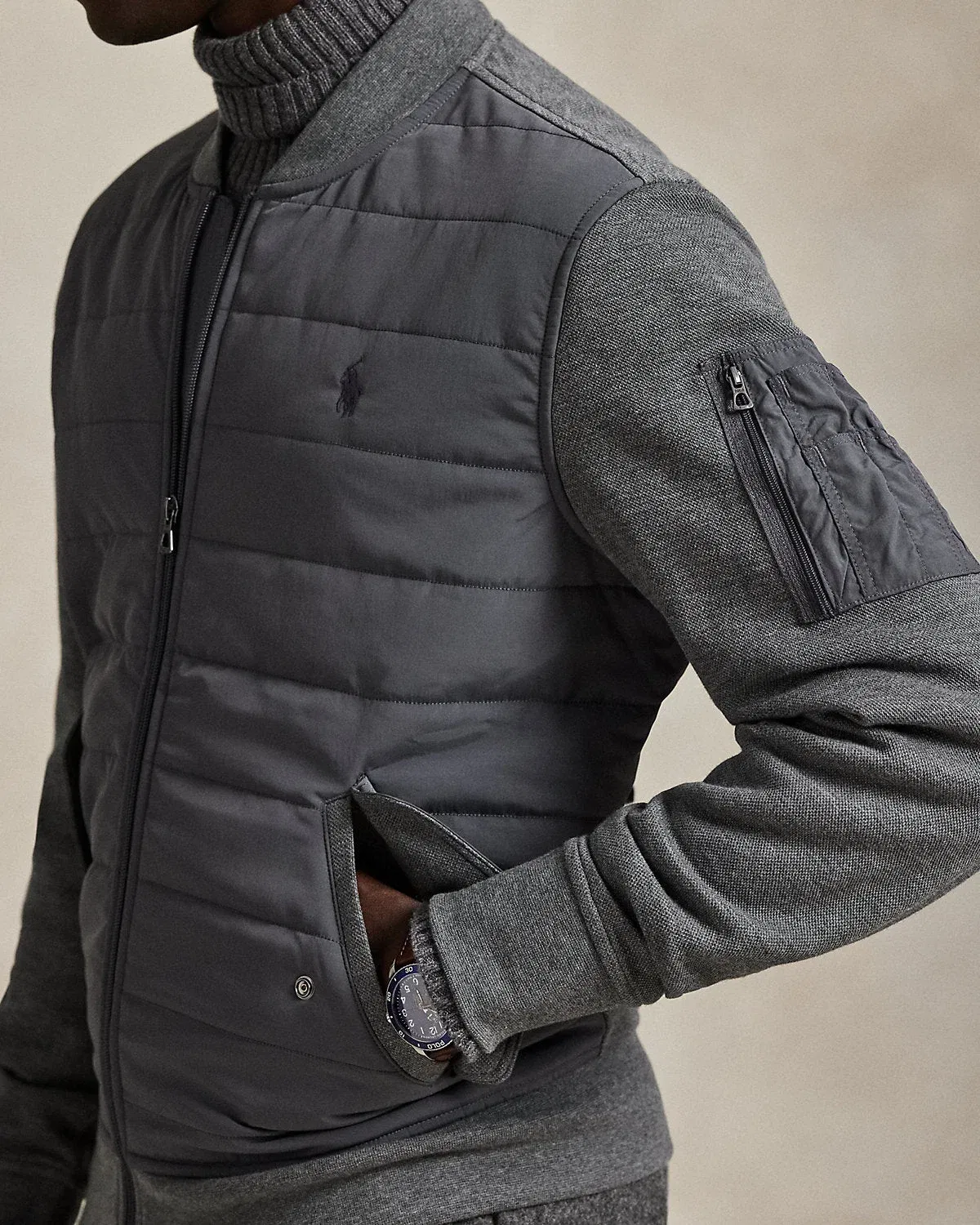 Ralph Lauren Hybrid Flight Jacket