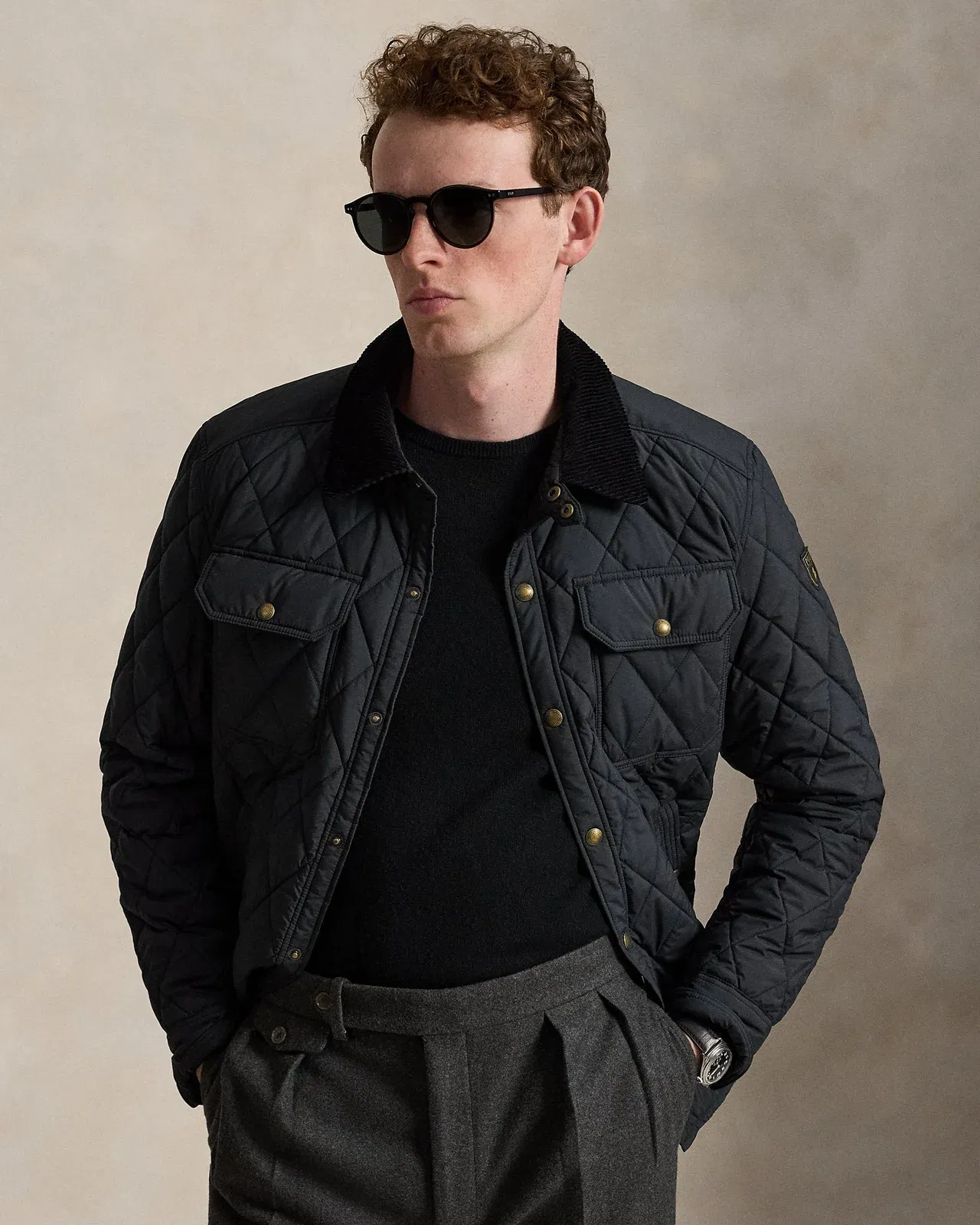Ralph Lauren The Beaton Quilted Shacket
