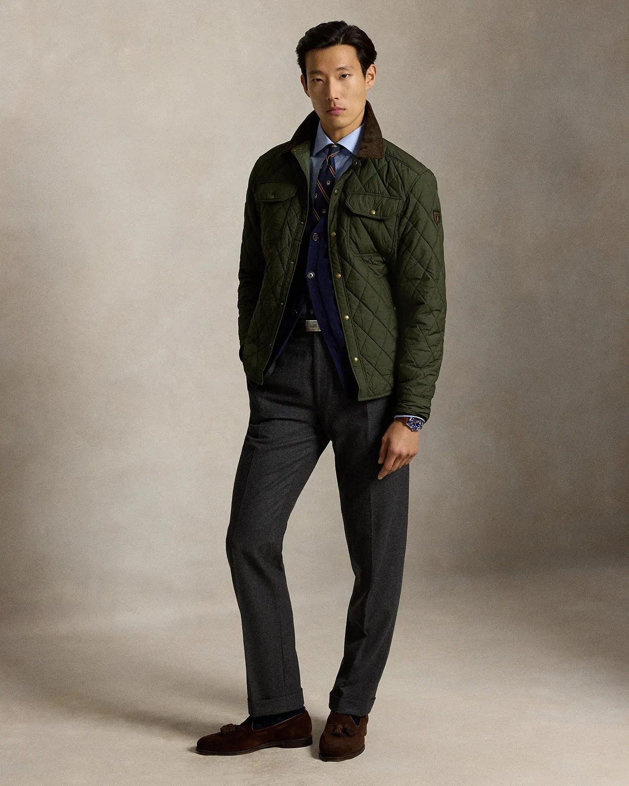 Ralph Lauren The Beaton Quilted Shacket