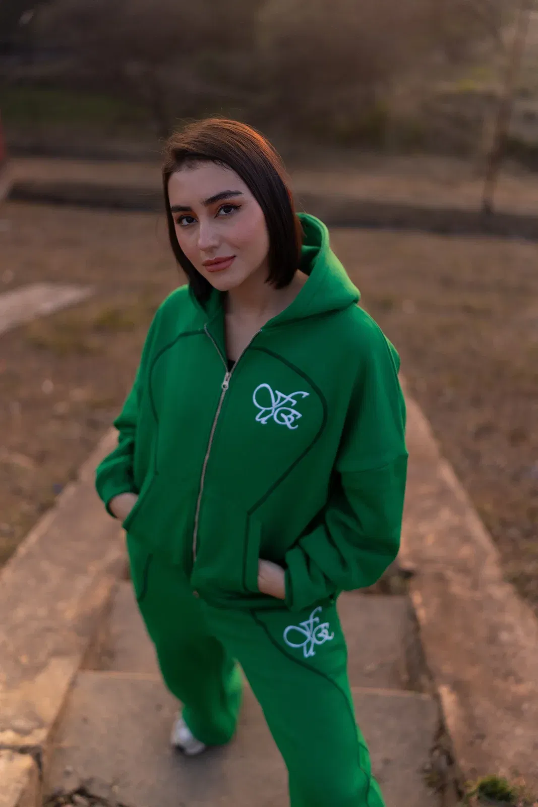 EVERYDAY ESSENTIAL SWEATPANTS GREEN