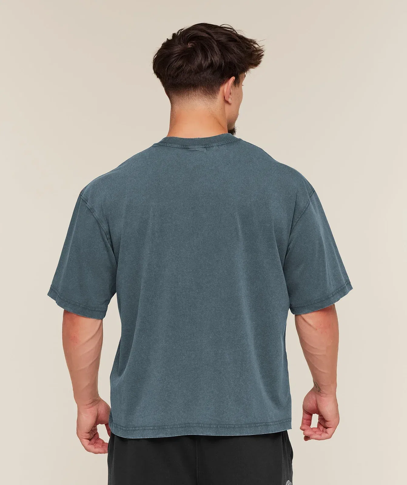Gymshark Vintage Legacy T-Shirt Stealth Blue