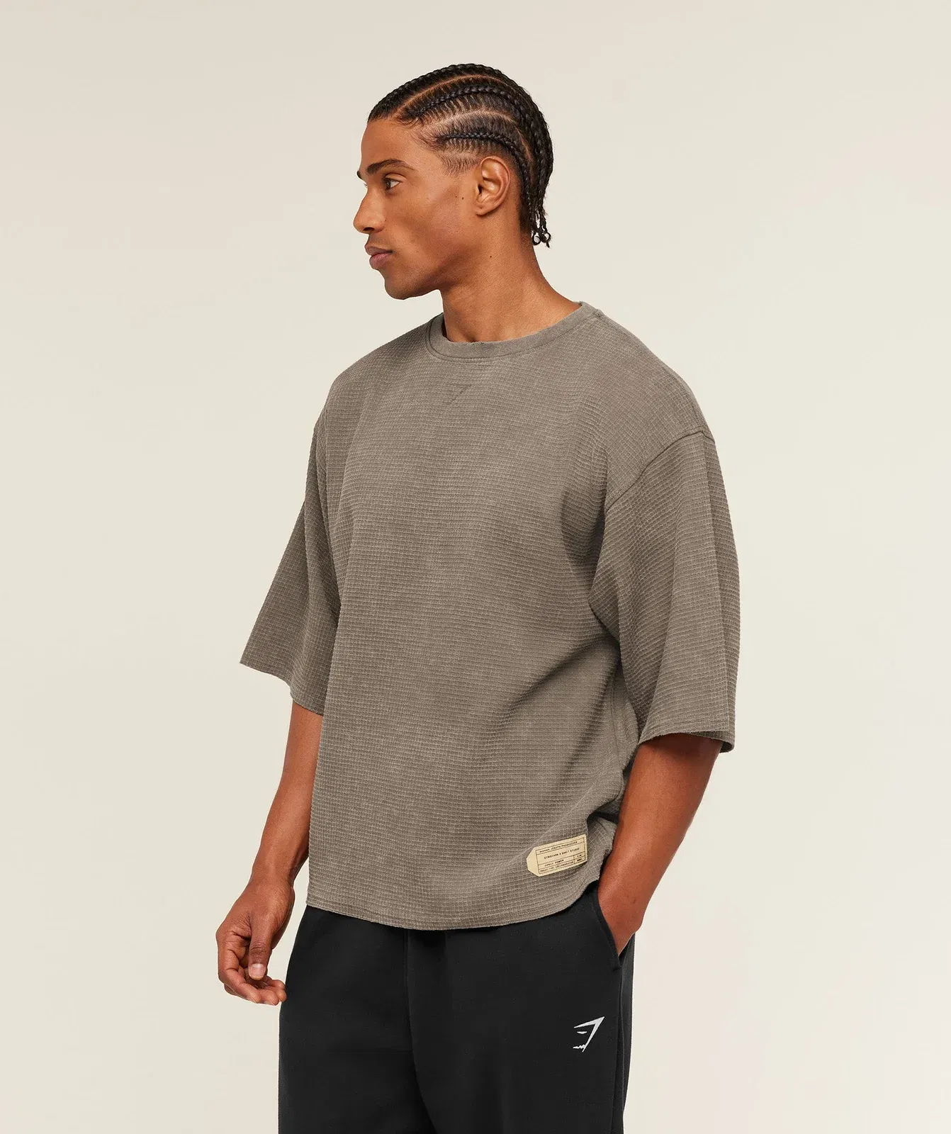 Gymshark Gymshark X Saalt Studios Tee Camo Brown