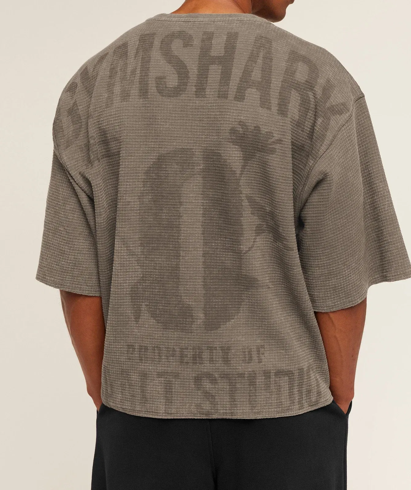 Gymshark Gymshark X Saalt Studios Tee Camo Brown