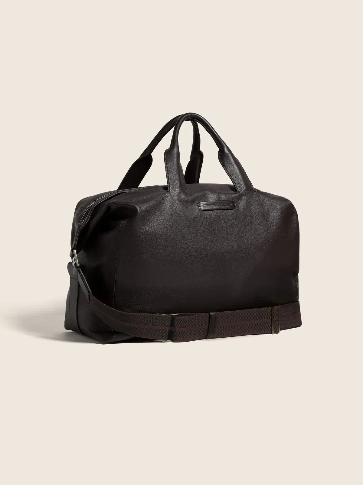 Zegna Dark Brown Secondskin Holdall Raglan